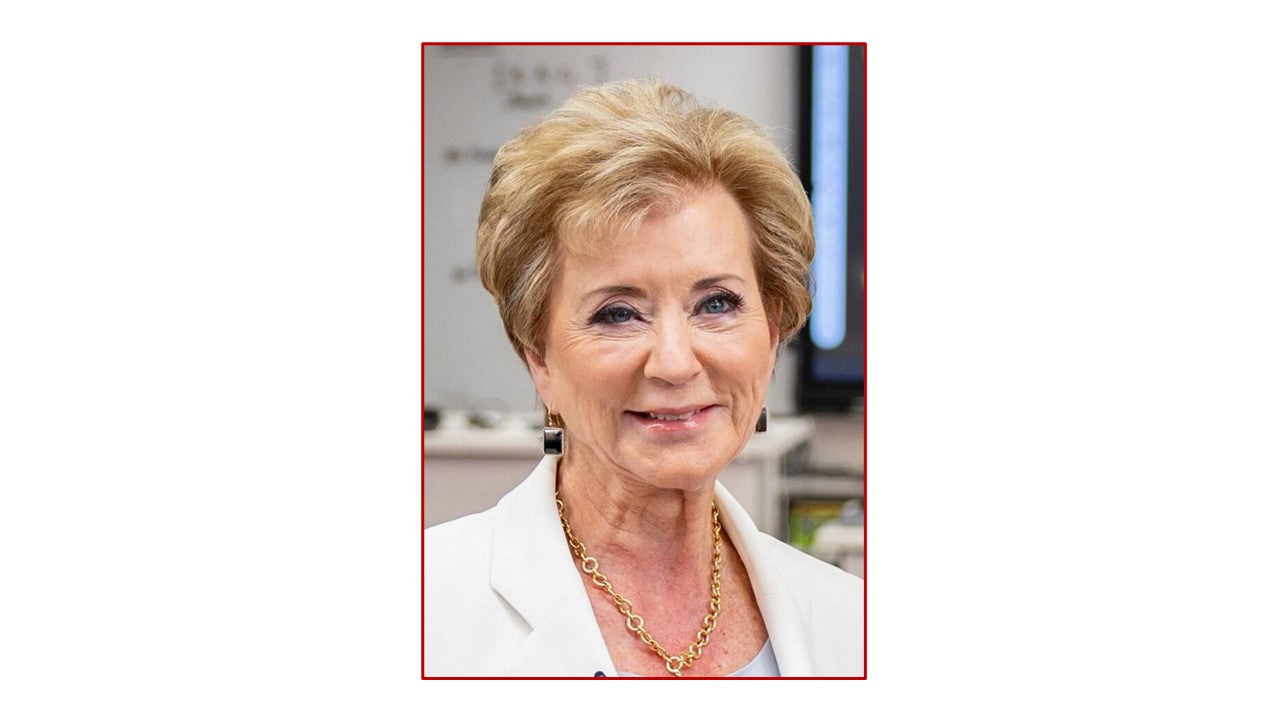 Linda McMahon, Secretary of Education