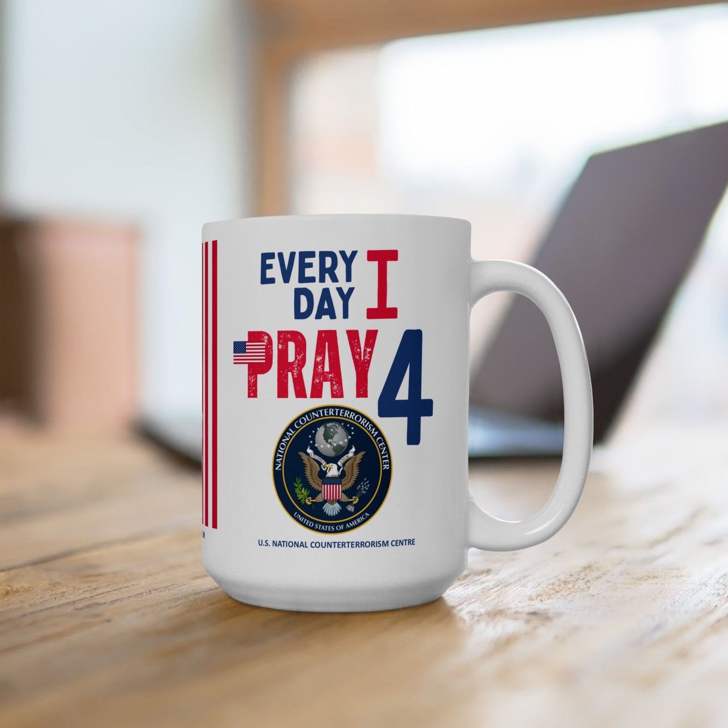 Mugs: I Pray 4 My Favorite Government Agencies - (94 products - 47 Agencies, 2 Sizes)