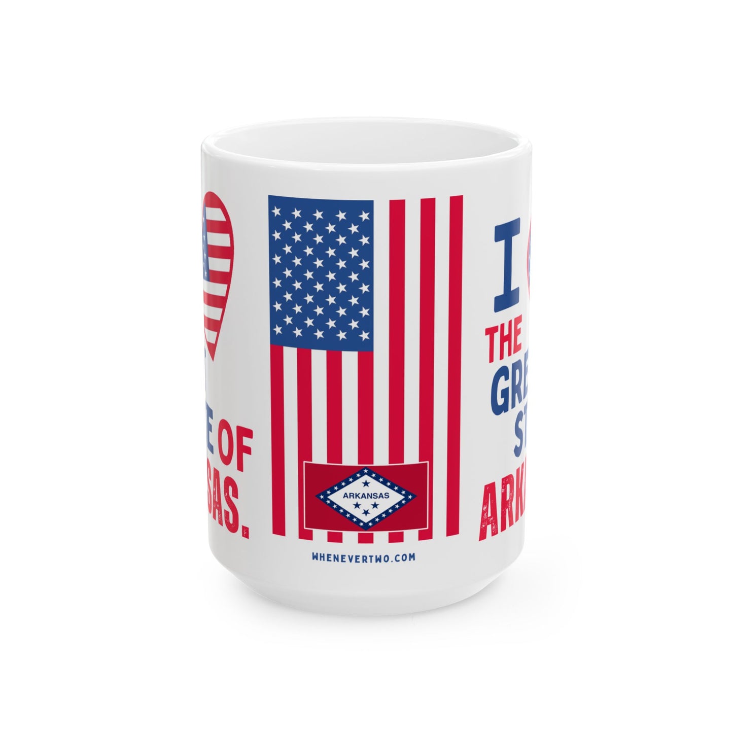 Arkansas - I Love - Mug - 15 oz