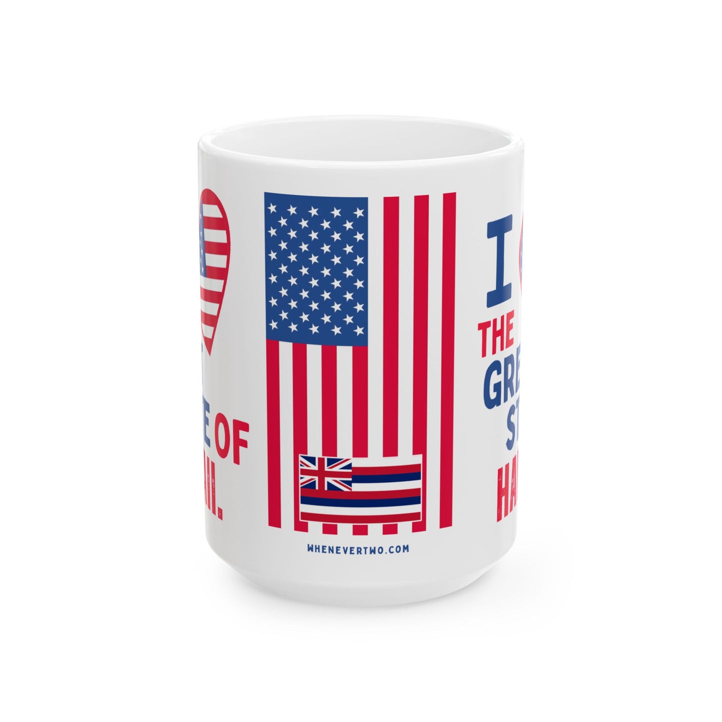 Hawaii - I Love - Mug - 15 oz