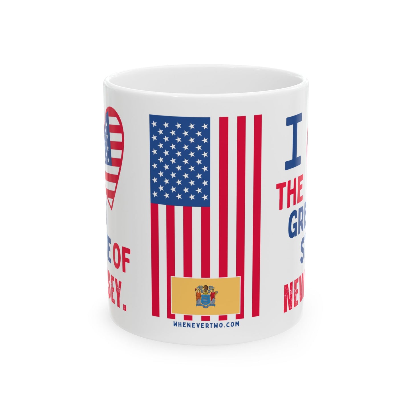 New Jersey - I Love - Mug - 11 oz