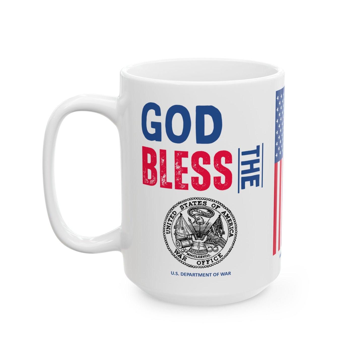 War - Cabinet - God Bless - Mug - 15 oz