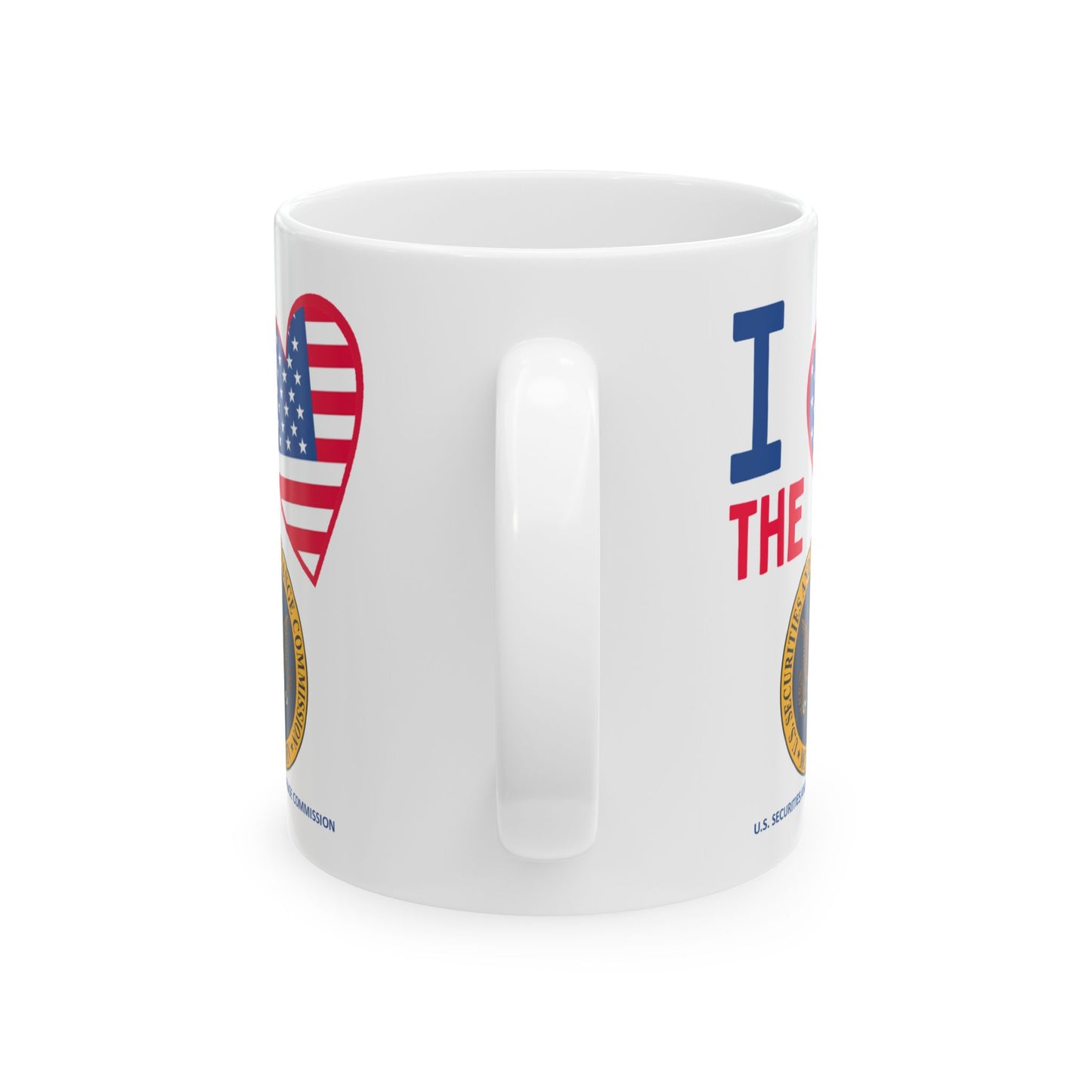 U.S. Securities and Exchange Commission - Major Agencies - I Love - Mug - 11 oz