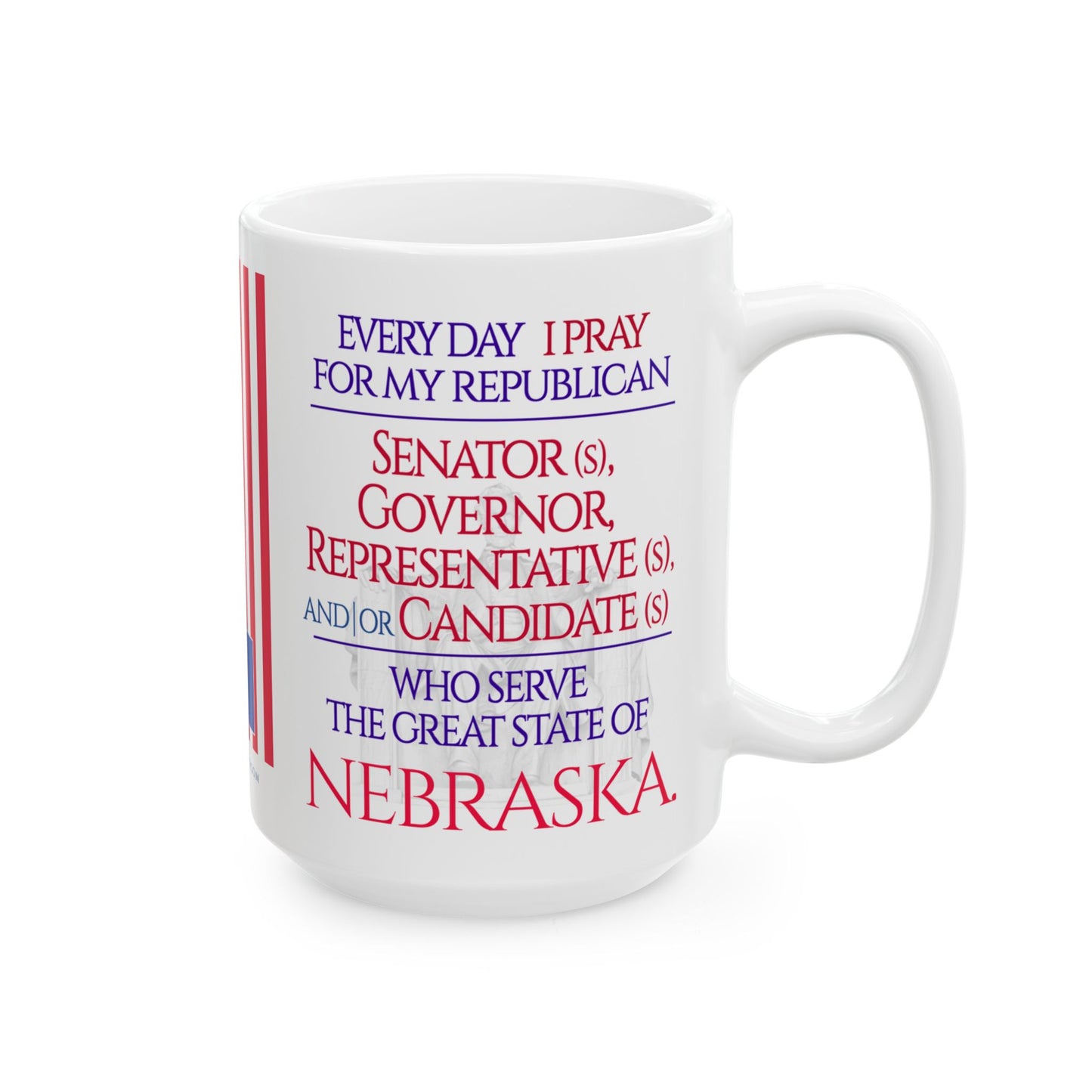 Nebraska - SGRC - Formal - Mug - 15 oz