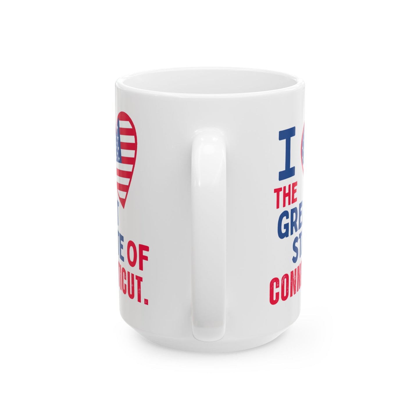 Connecticut - I Love - Mug - 15 oz