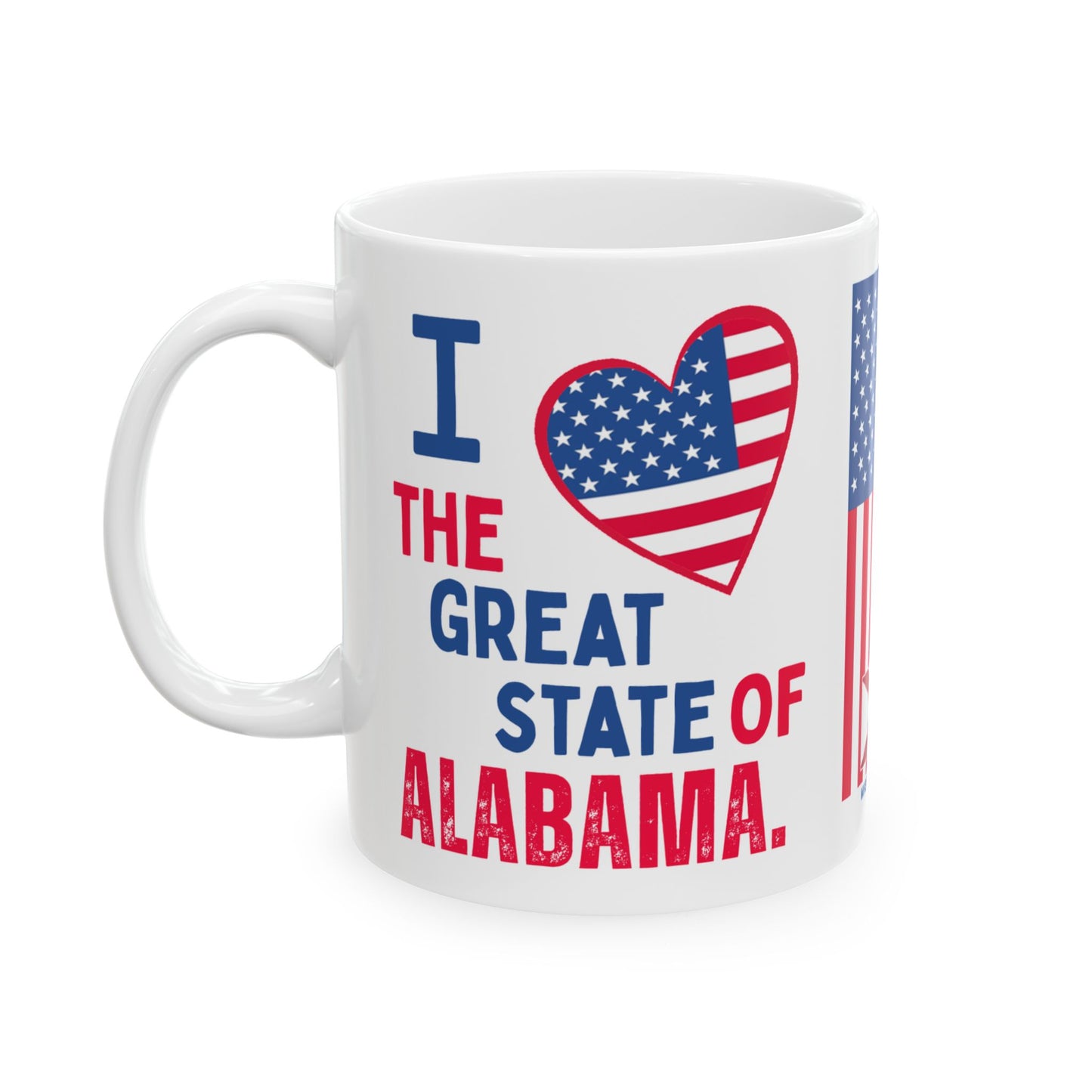 Alabama - I Love - Mug - 11 oz
