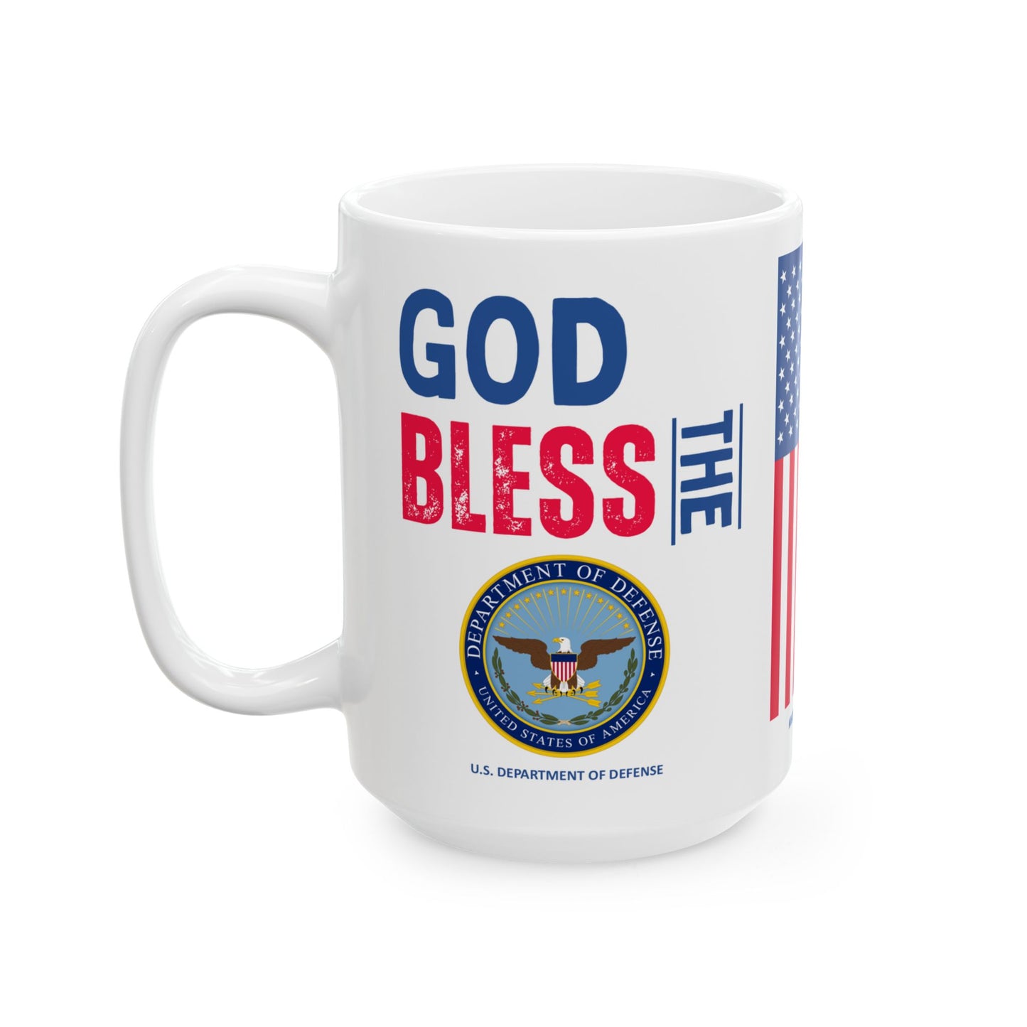 Defense - Cabinet - God Bless - Mug - 15 oz