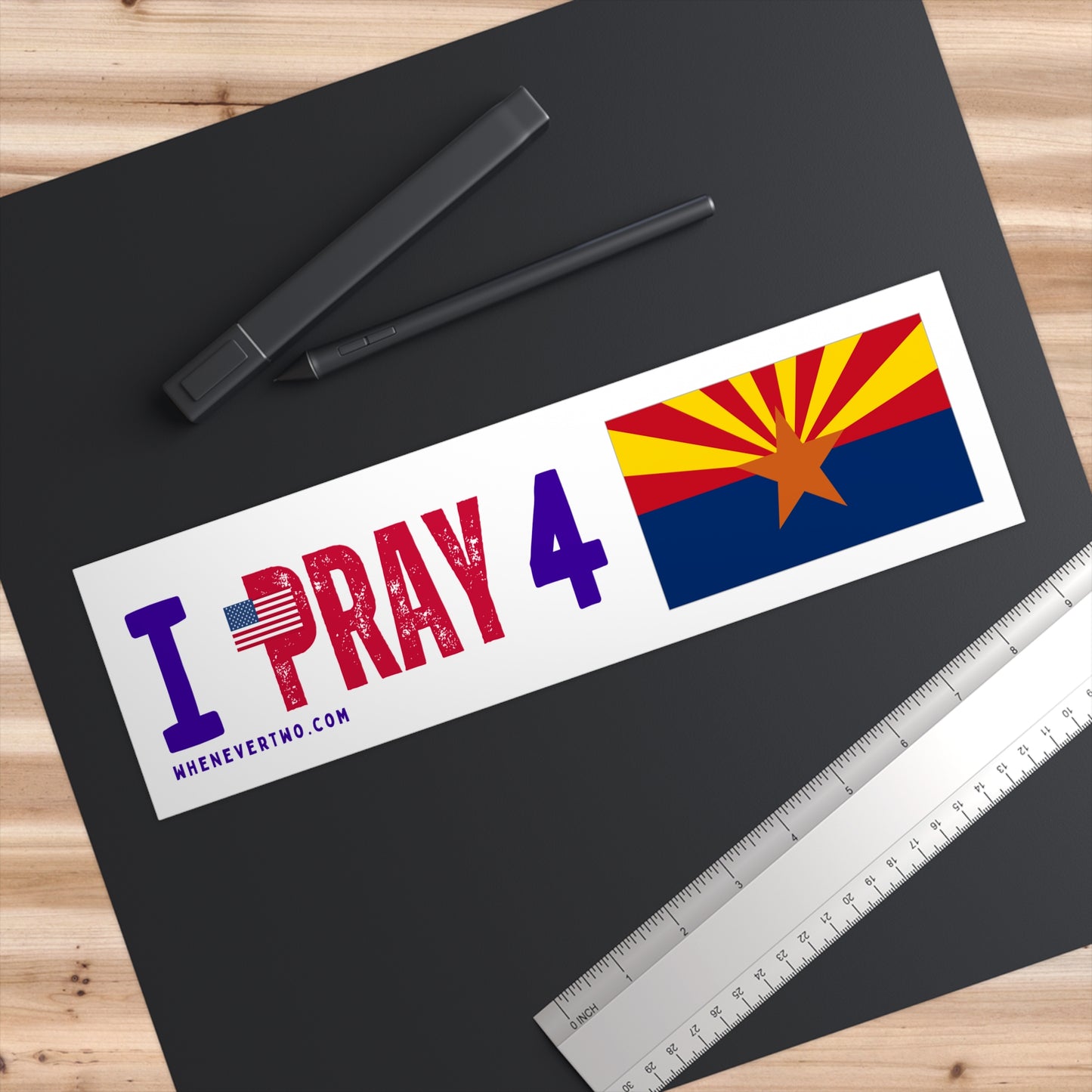 Arizona - I Pray - Bumper Sticker - Regular