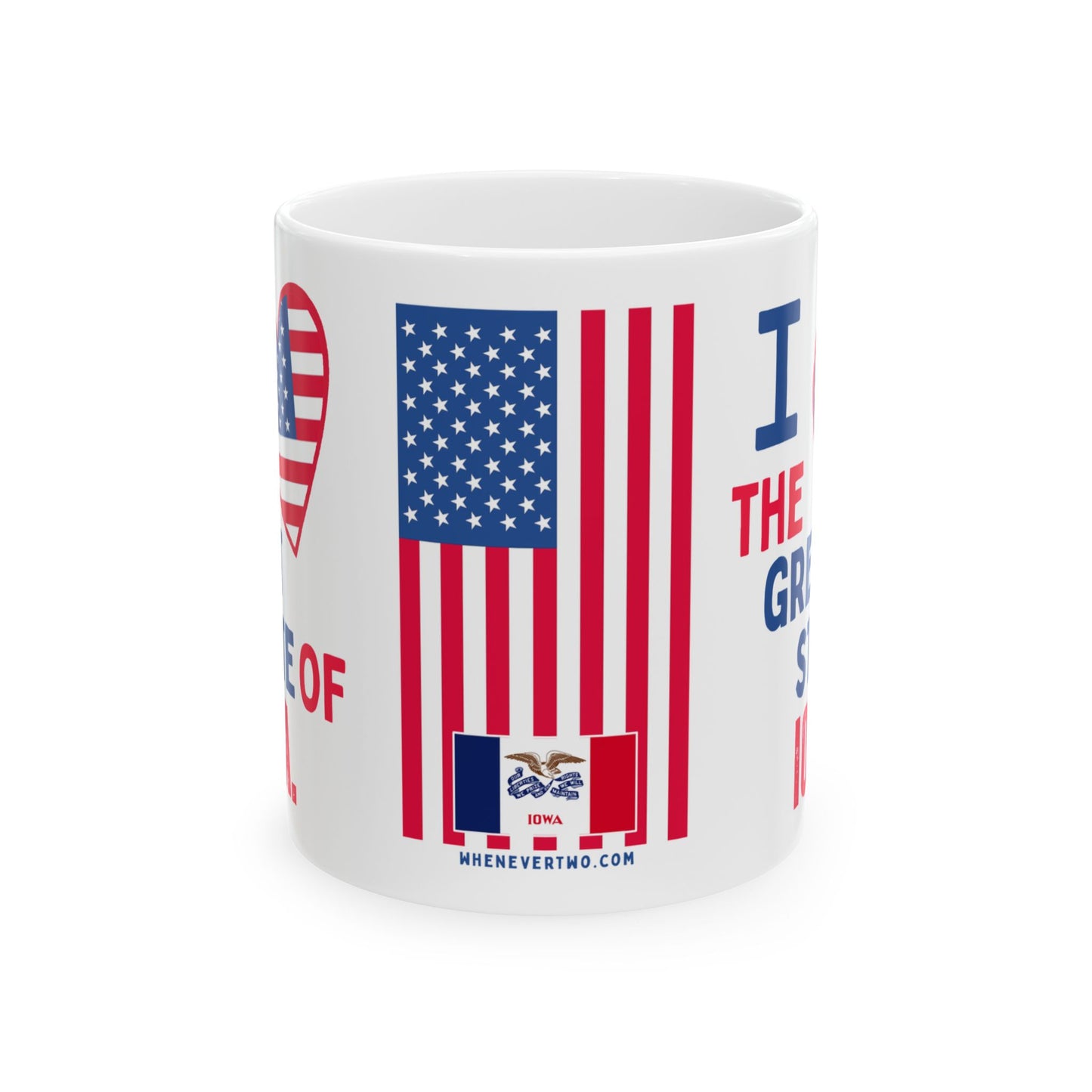 Iowa - I Love - Mug - 11 oz