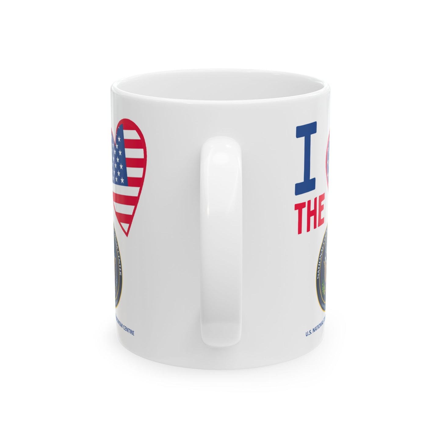 U.S. National Counterterrorism Centre - Major Agencies - I Love - Mug - 11 oz