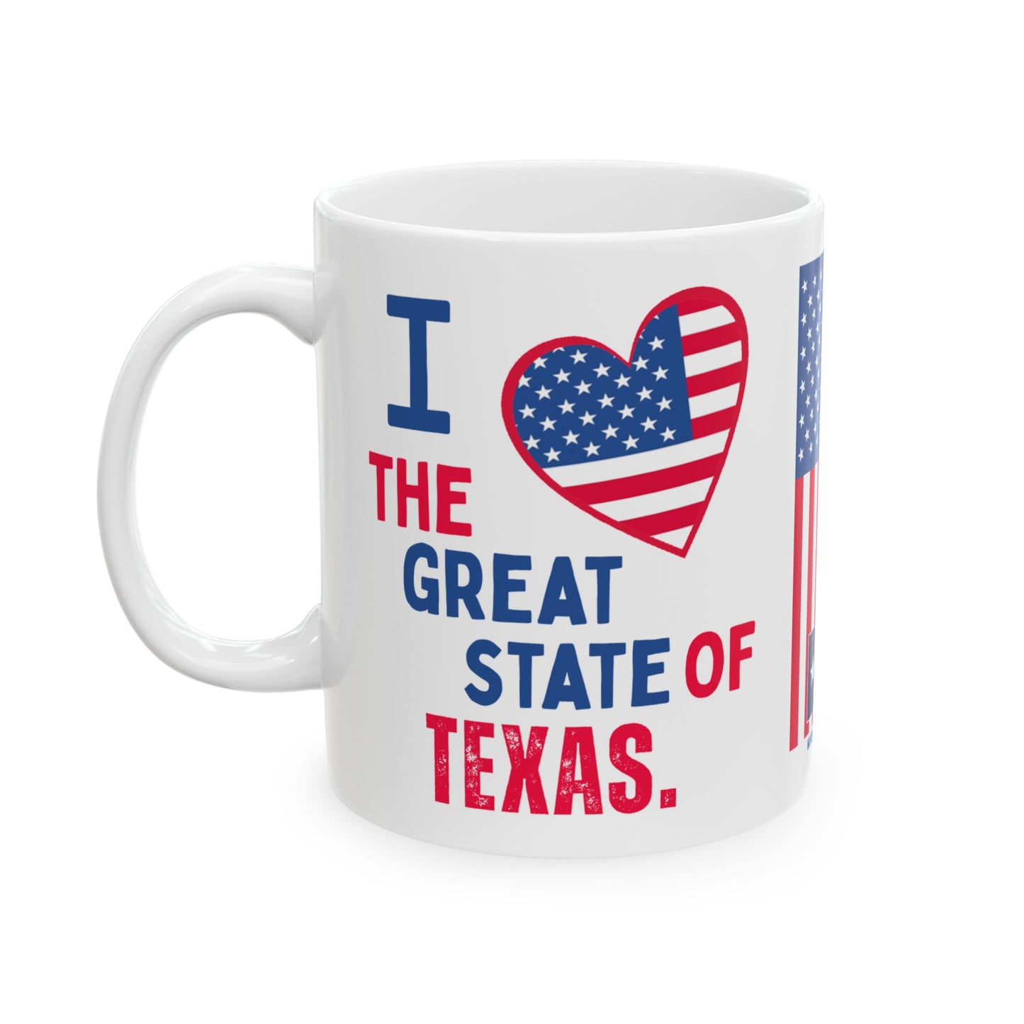 Texas - I Love - Mug - 11 oz