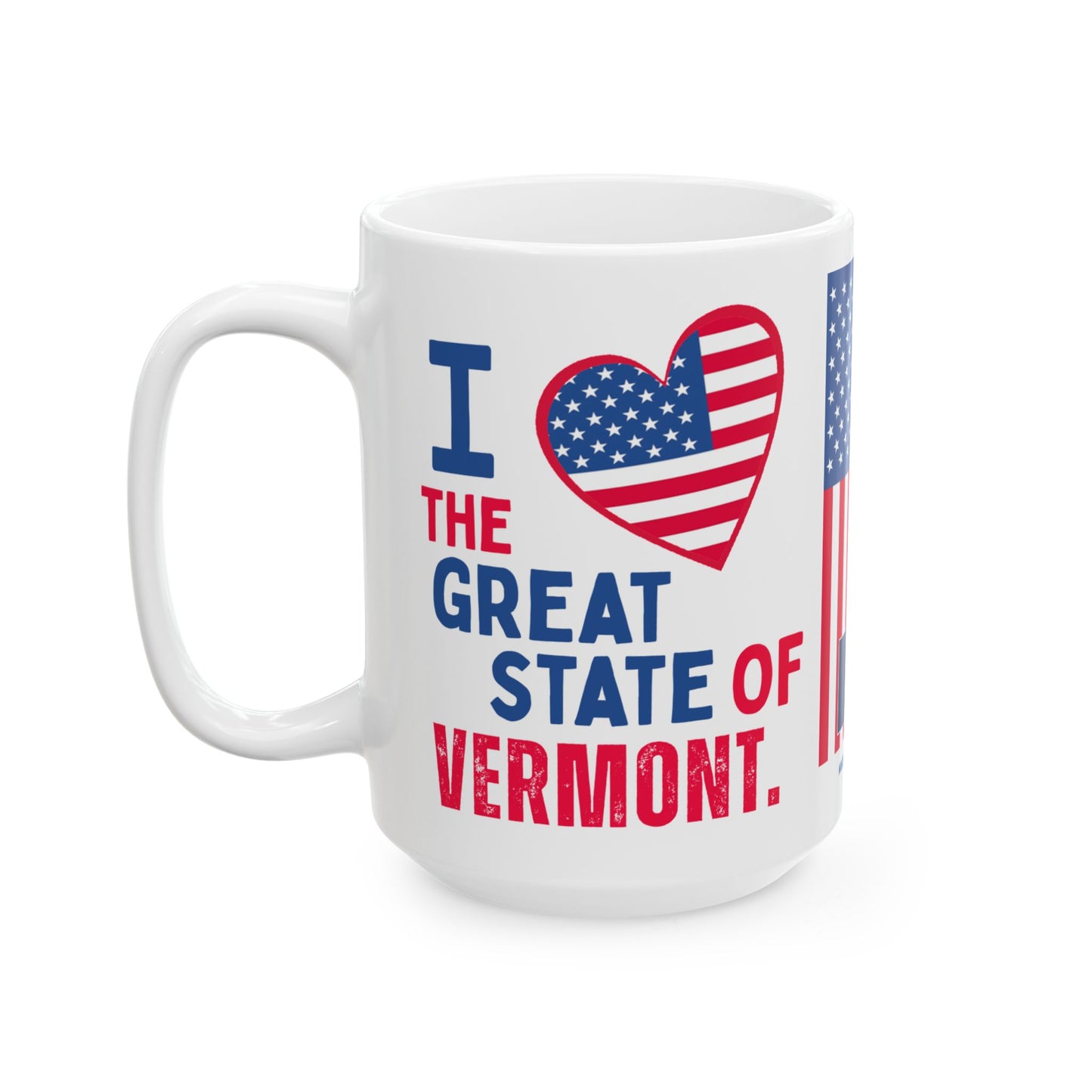 Vermont - I Love - Mug - 15 oz