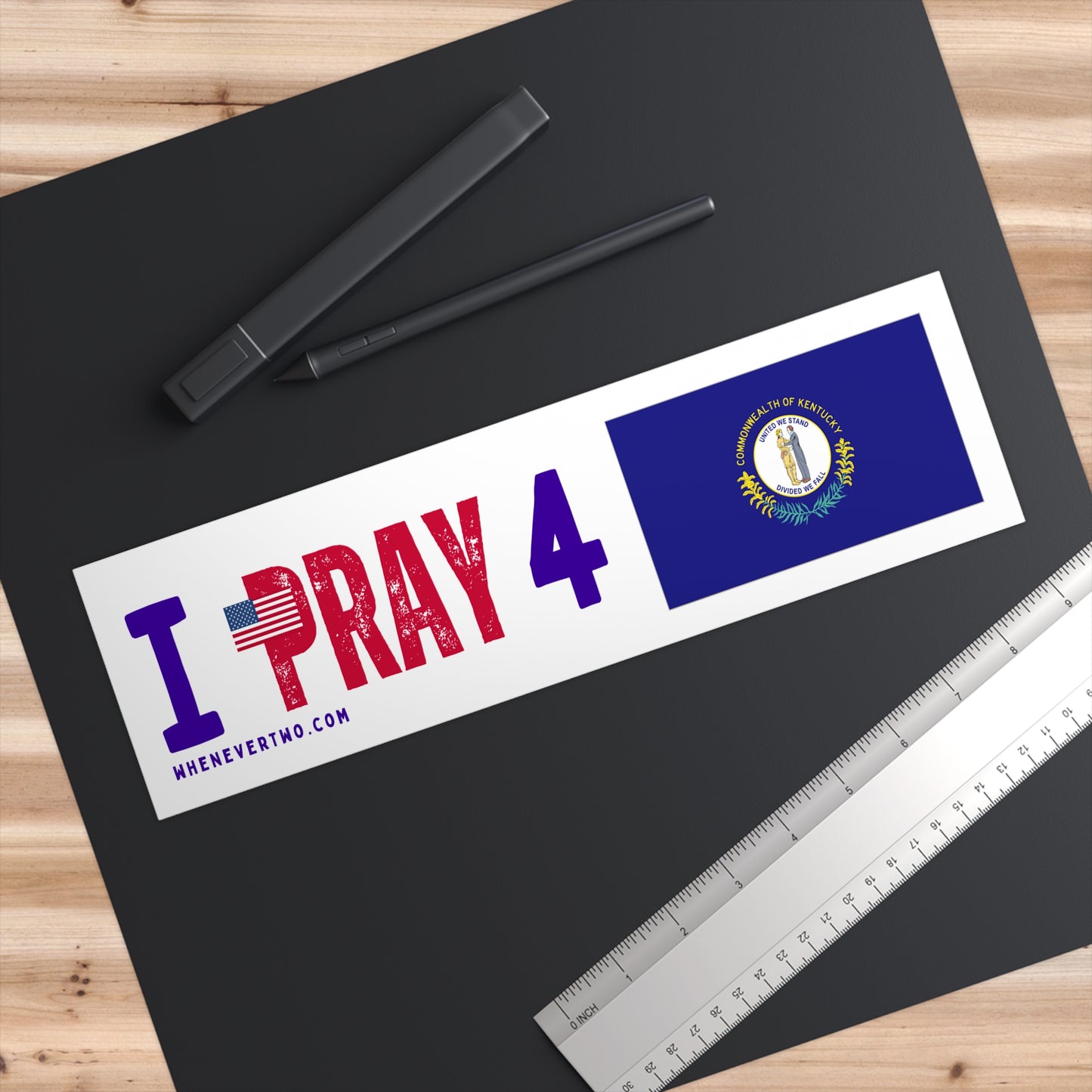 Kentucky - I Pray - Bumper Sticker - Regular