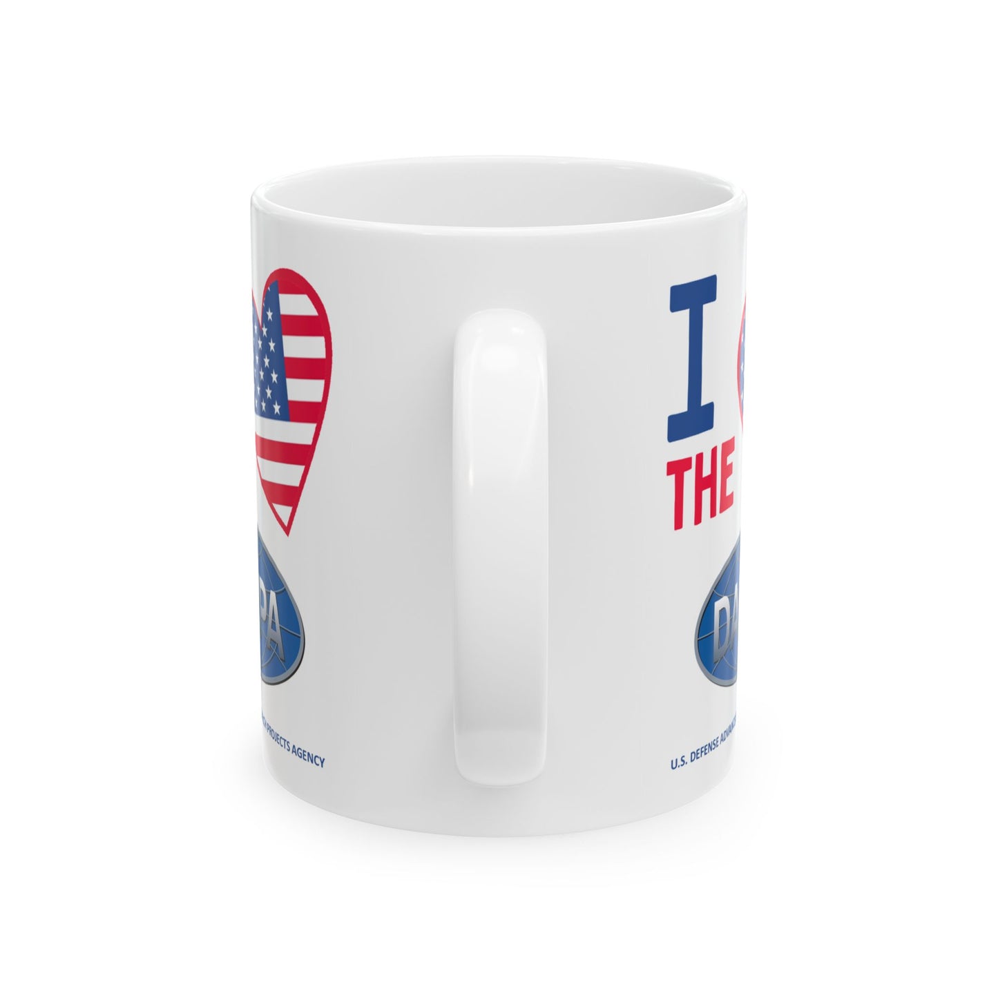 U.S. Defense Advanced Research Projects Agency - Major Agencies - I Love - Mug - 11 oz