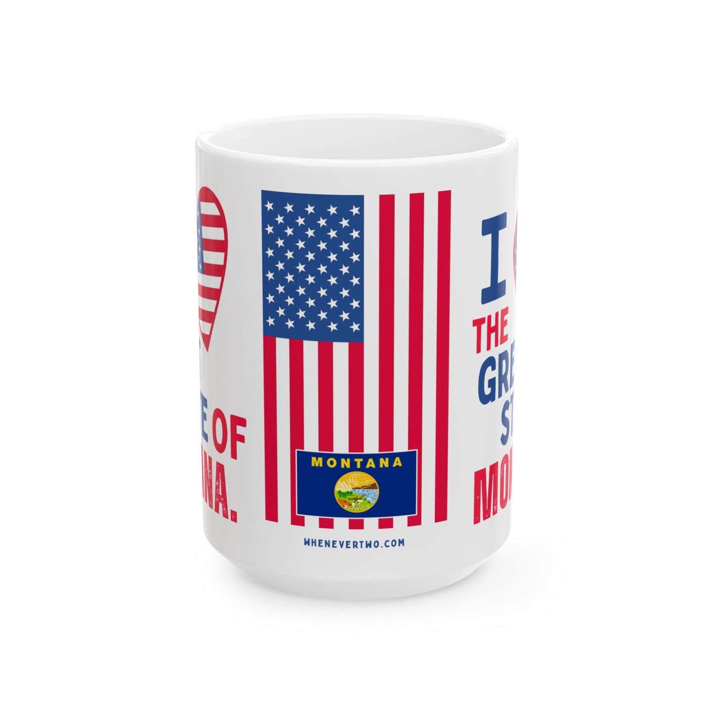 Montana - I Love - Mug - 15 oz