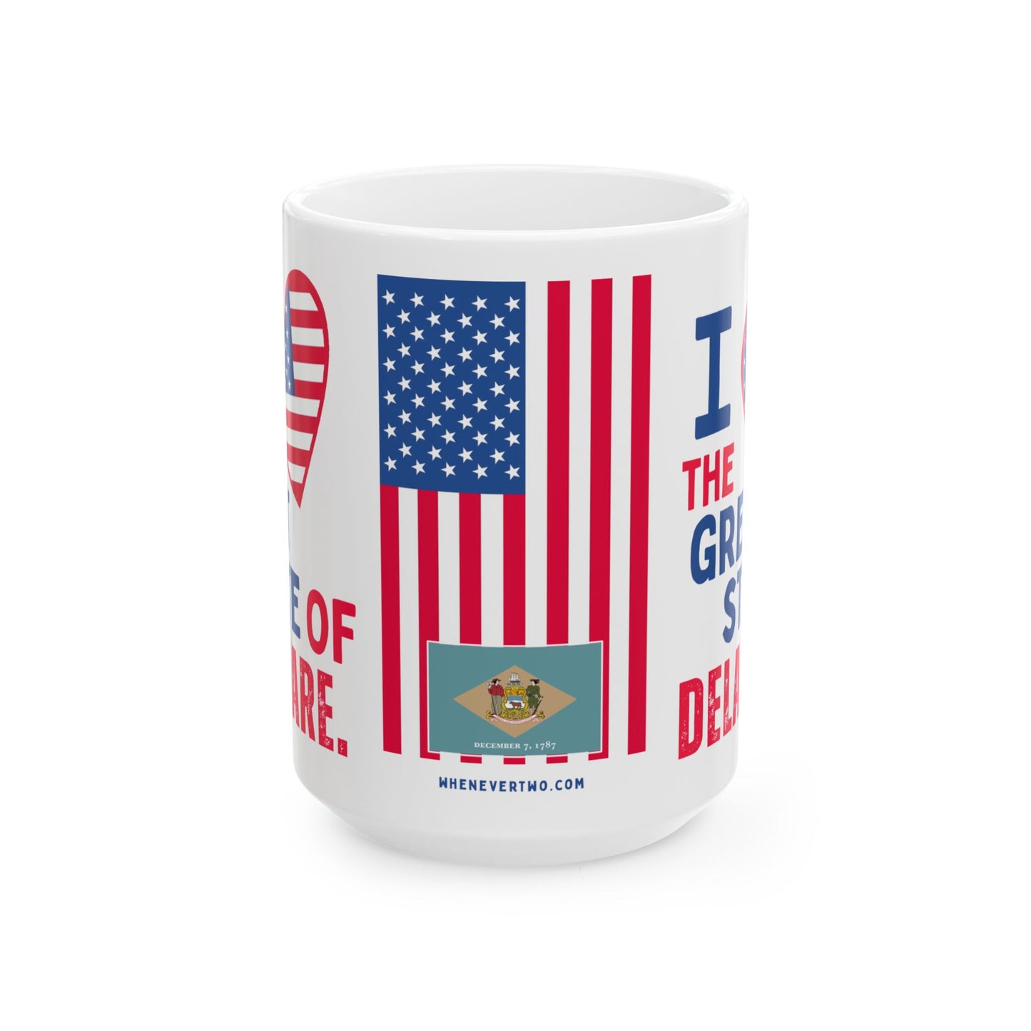 Delaware - I Love - Mug - 15 oz
