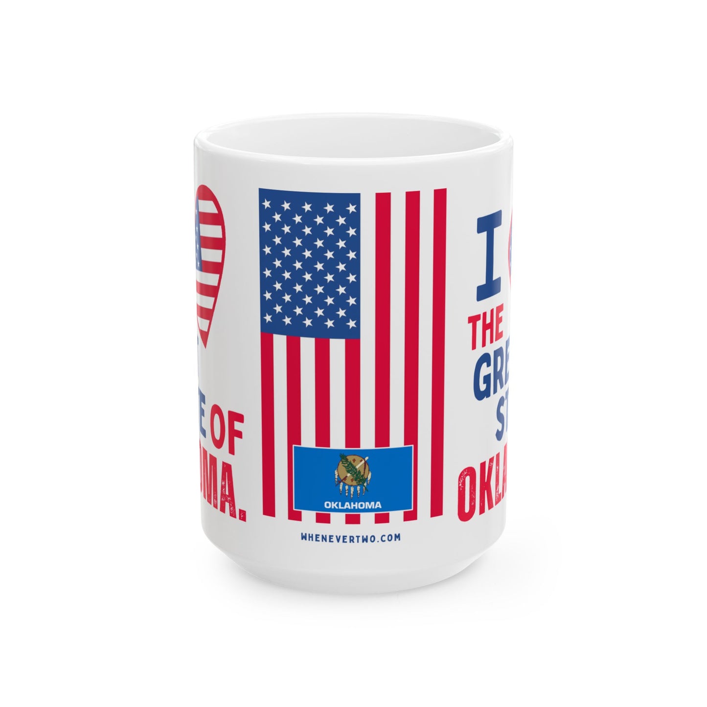 Oklahoma - I Love - Mug - 15 oz