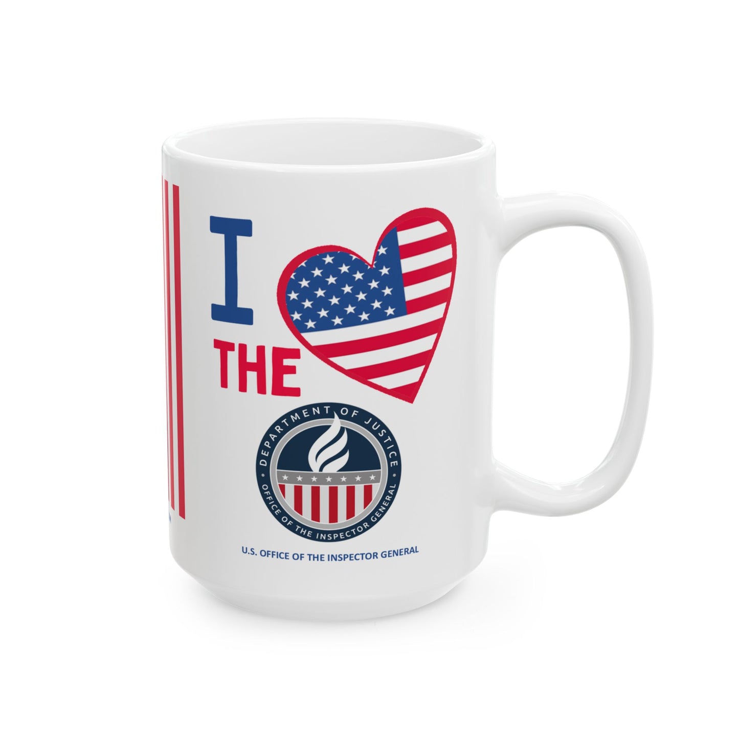 U.S. Office of the Inspector General - Major Agencies - I Love - Mug - 15 oz