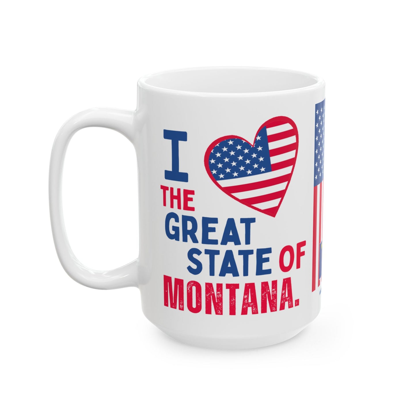 Montana - I Love - Mug - 15 oz