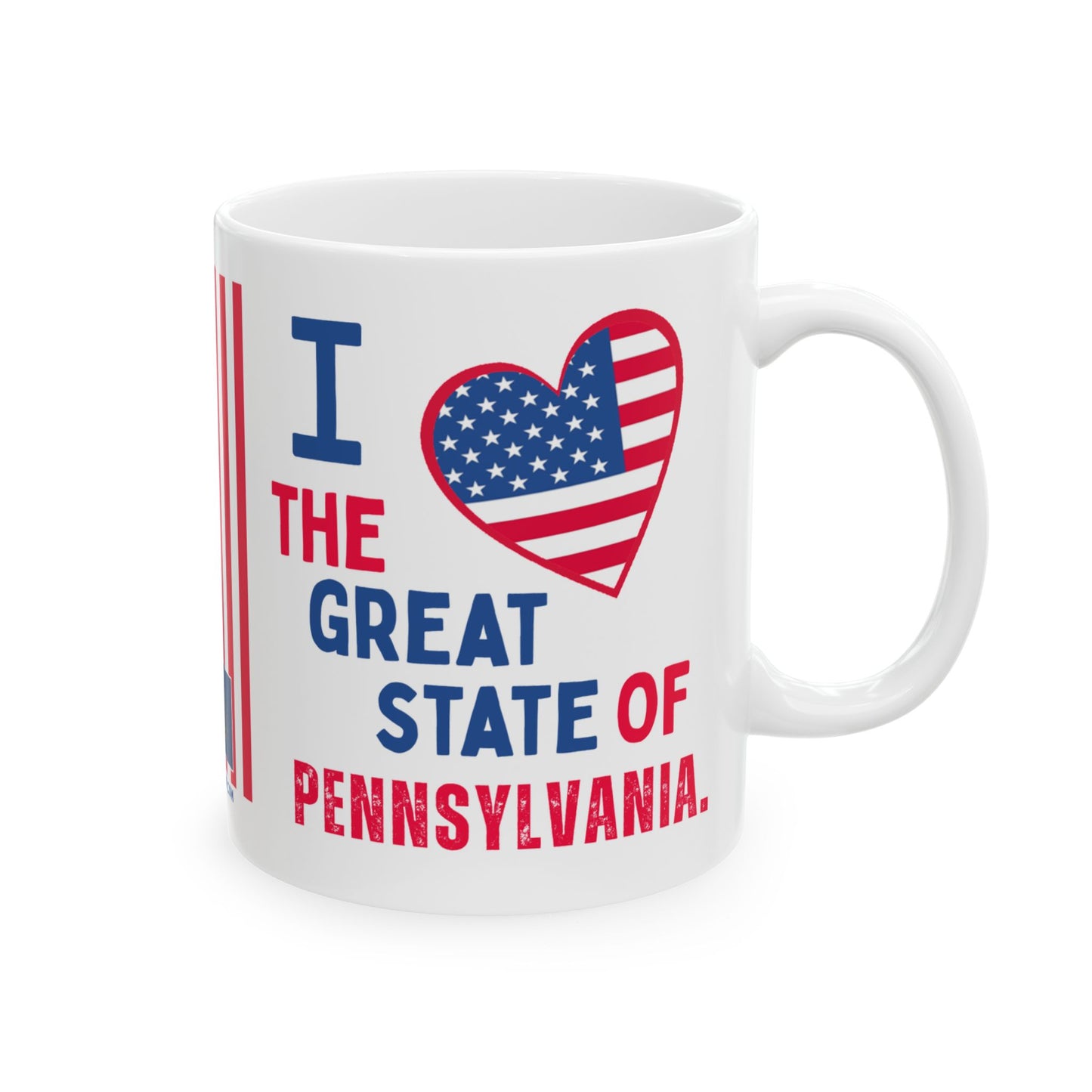 Pennsylvania - I Love - Mug - 11 oz