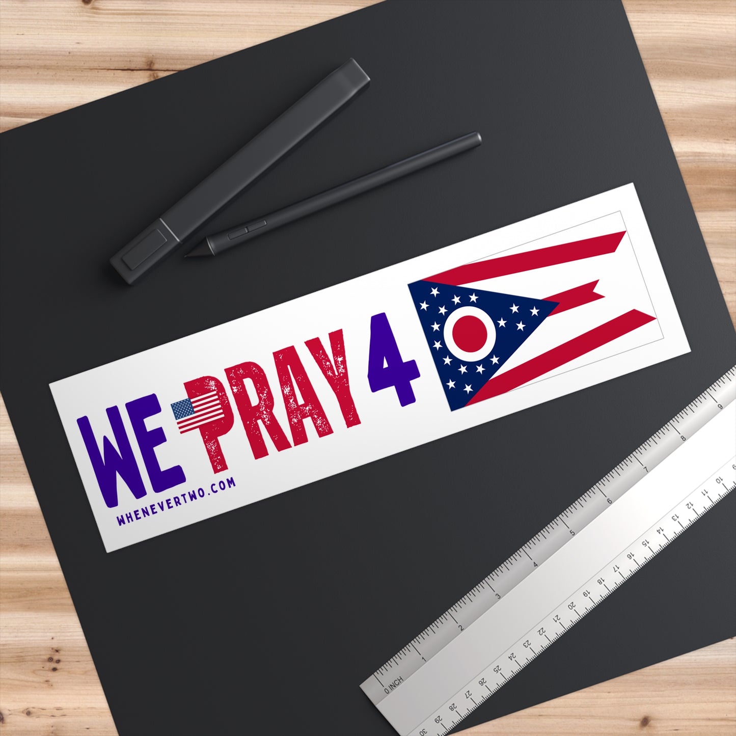 Ohio - We Pray - Bumper Sticker - Regular