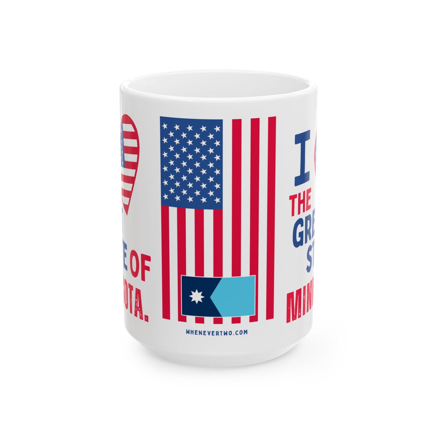 Minnesota - I Love - Mug - 15 oz