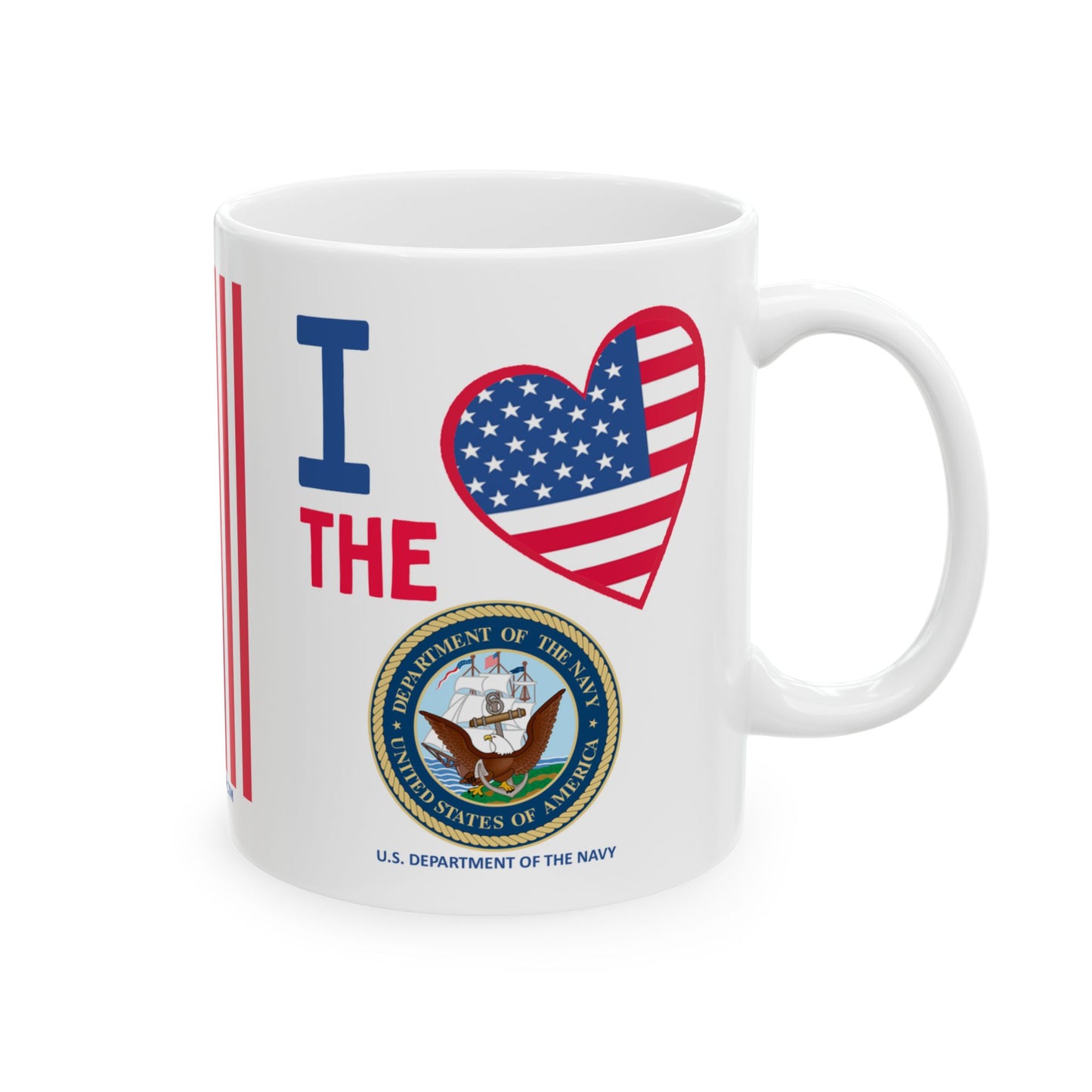 U.S. Department of the Navy - Major Agencies - I Love - Mug - 11 oz