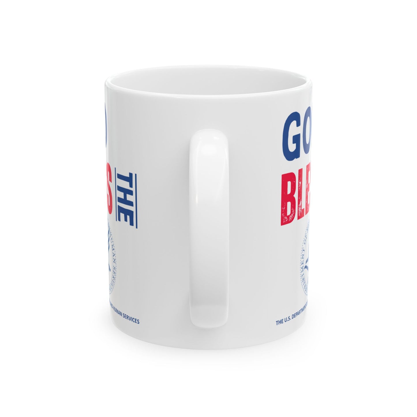 Health and Human Services - Cabinet - God Bless - Mug - 11 oz