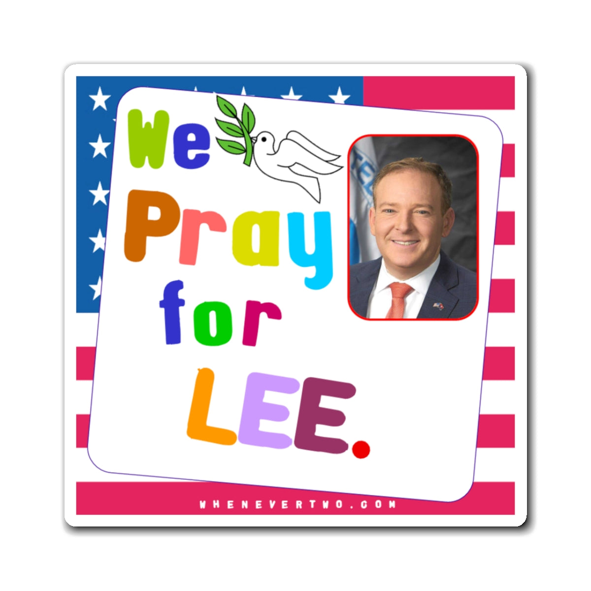 Lee Zeldin - Executive Cabinet Administrator of the Environmental Protection Agency - Noah's Rainbow Magnet