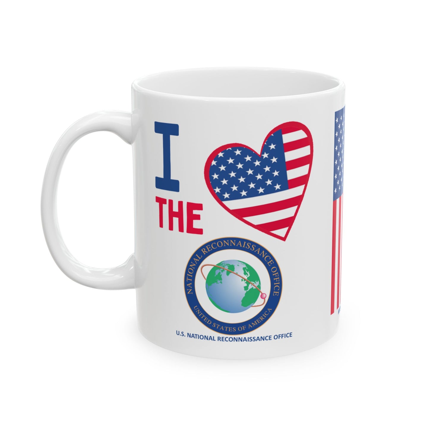 U.S. National Reconnaissance Office - Major Agencies - I Love - Mug - 11 oz