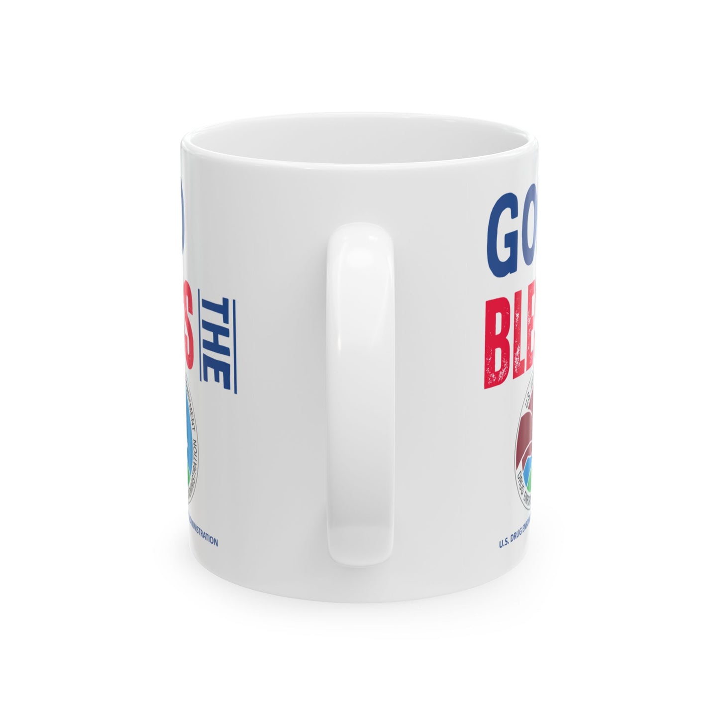 U.S. Drug Enforcement Administration - Major Agencies - God Bless - Mug - 11 oz