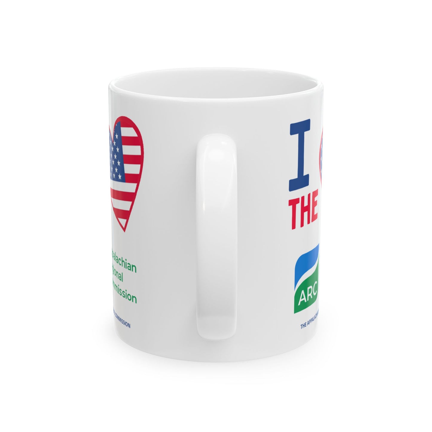 The Appalachian Regional Commission - Major Agencies - I Love - Mug - 11 oz