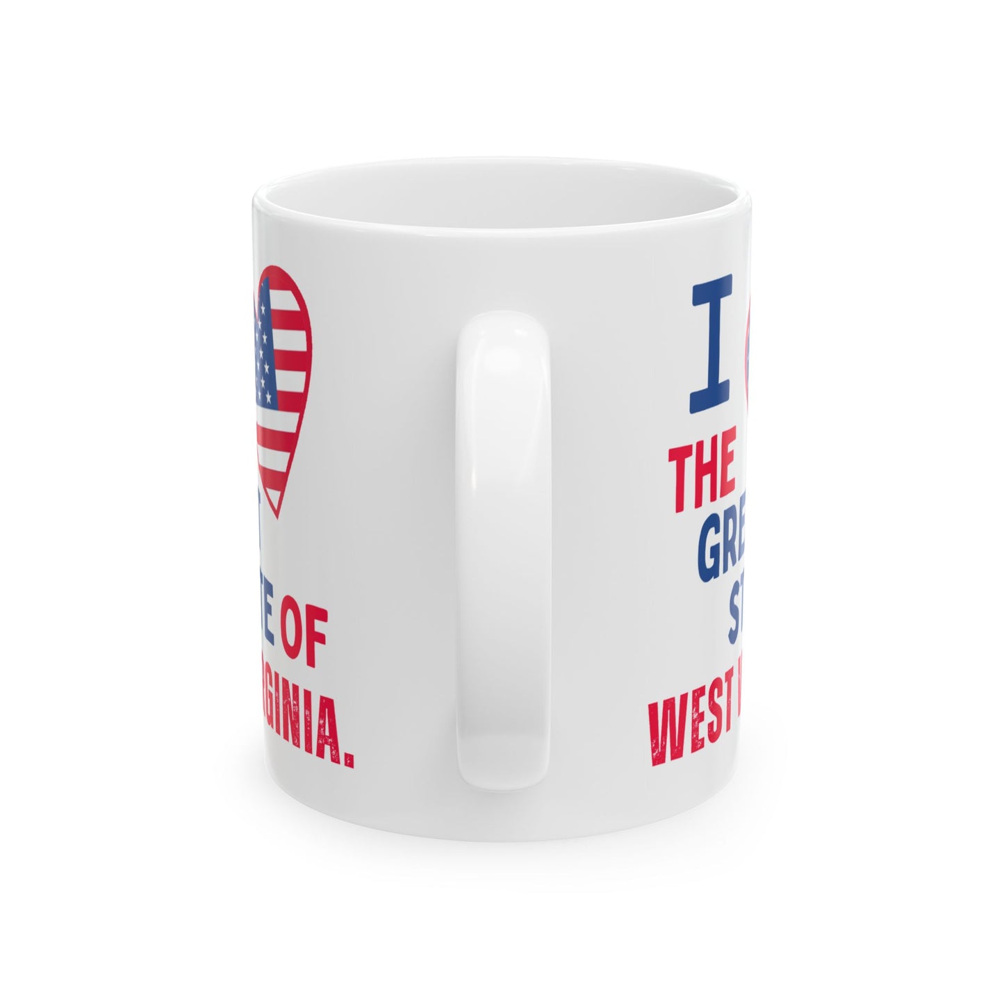 West Virginia - I Love - Mug - 11 oz