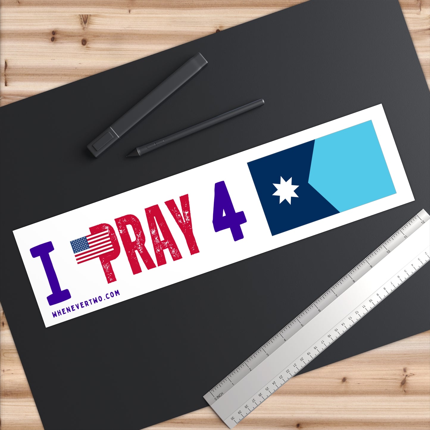 Minnesota - I Pray - Bumper Sticker - Large