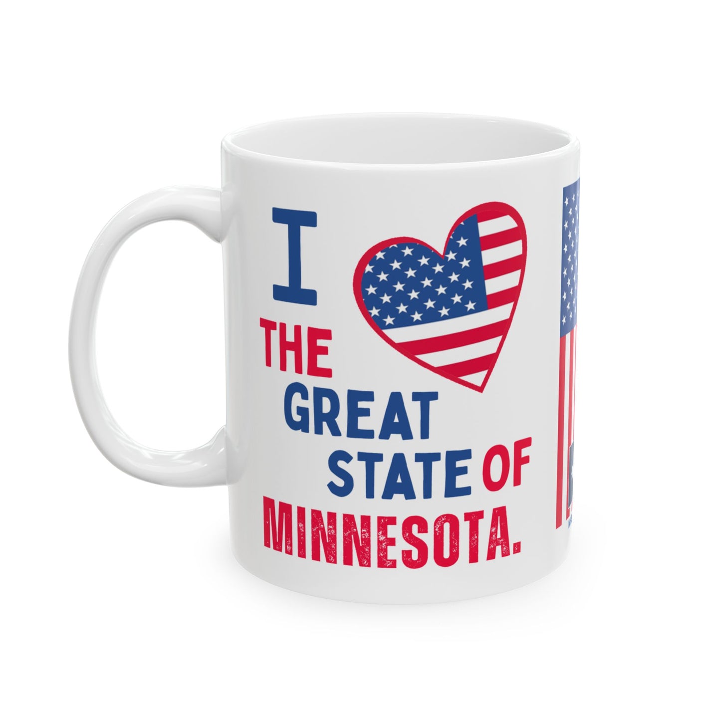 Minnesota - I Love - Mug - 11 oz