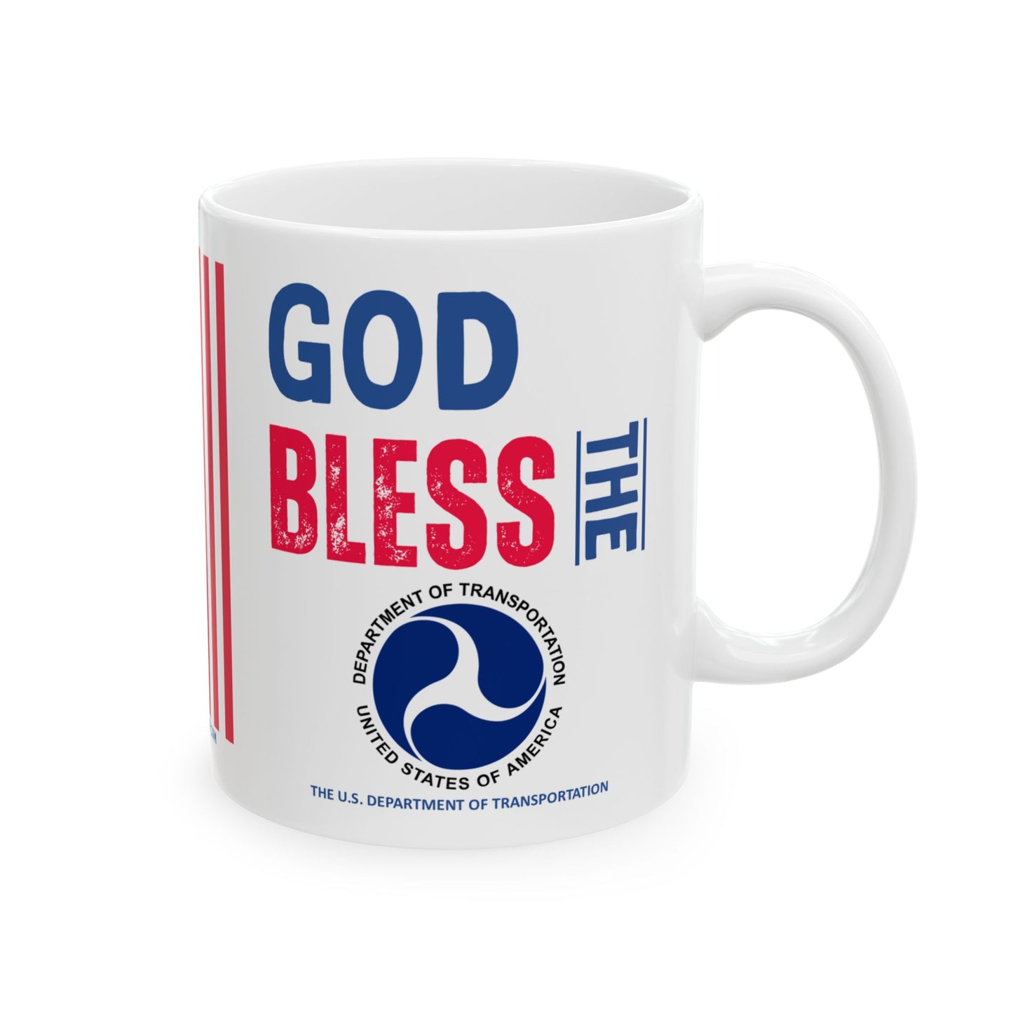 Transportation - Cabinet - God Bless - Mug - 11 oz