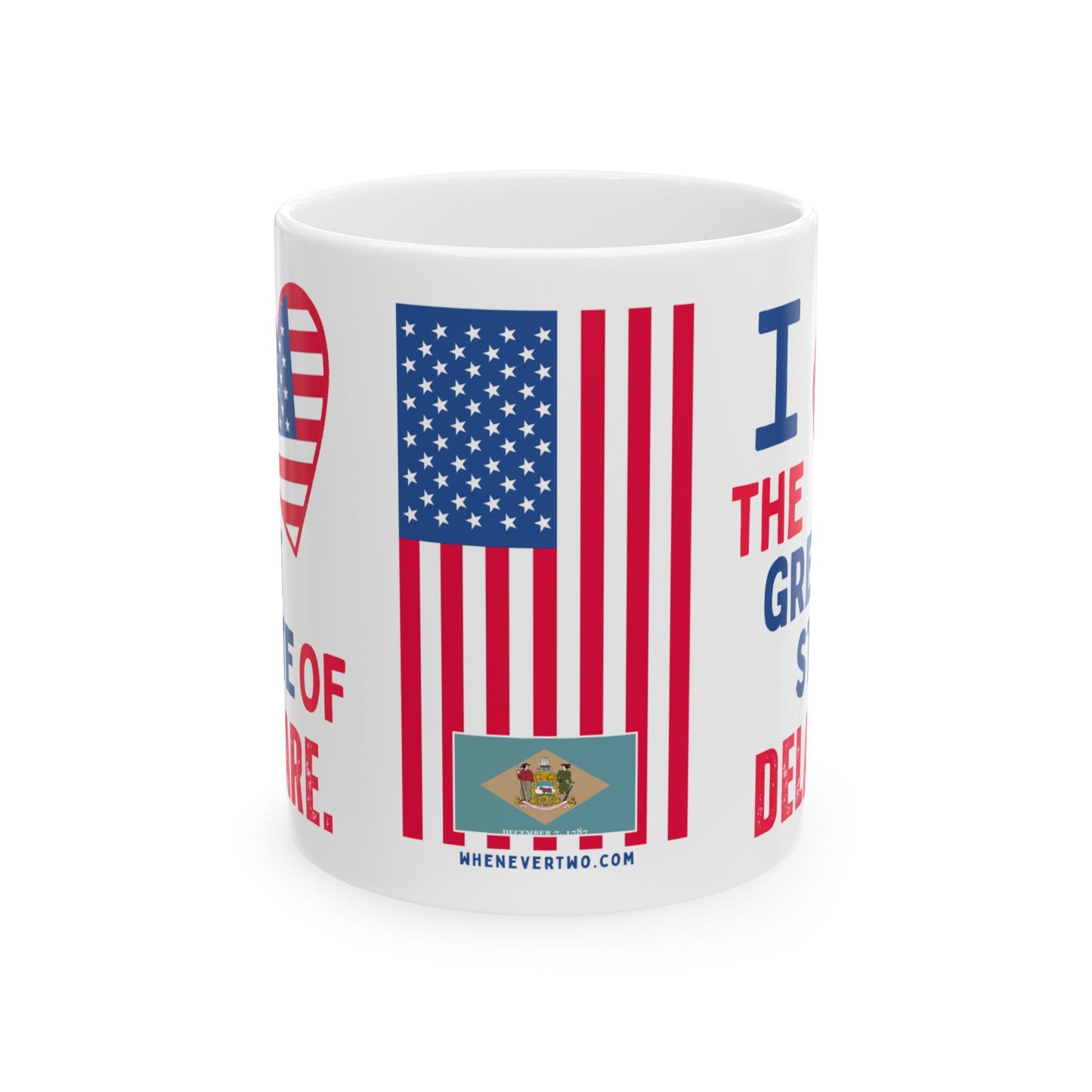 Delaware - I Love - Mug - 11 oz