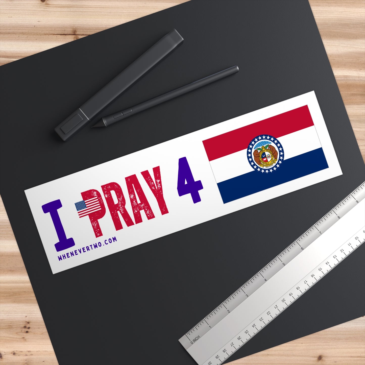 Missouri - I Pray - Bumper Sticker - Regular