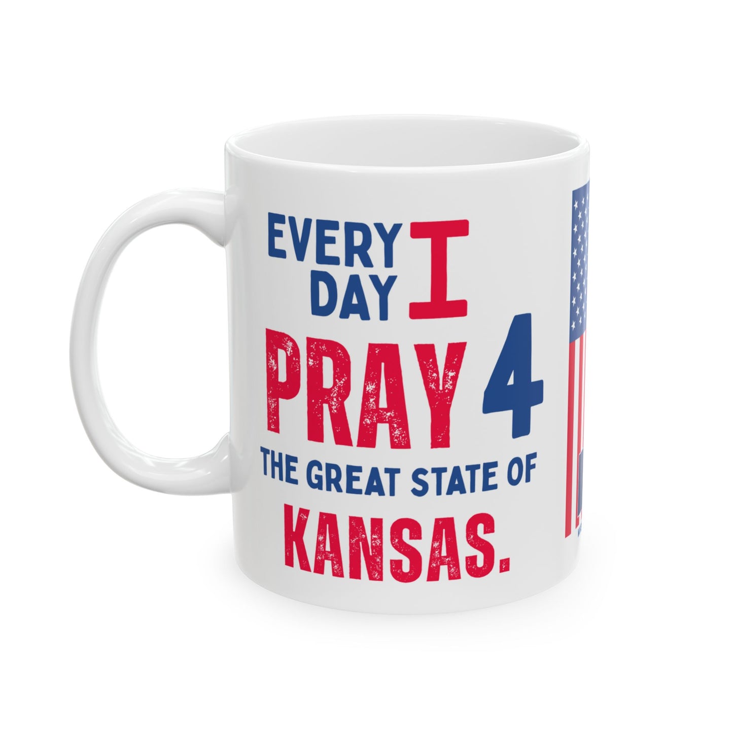 Kansas - I Pray For - Mug - 11 oz