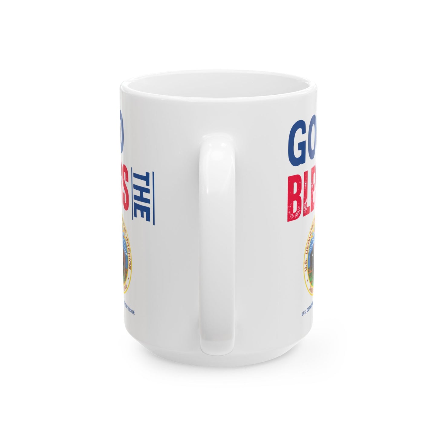 Interior - Cabinet - God Bless - Mug - 15 oz