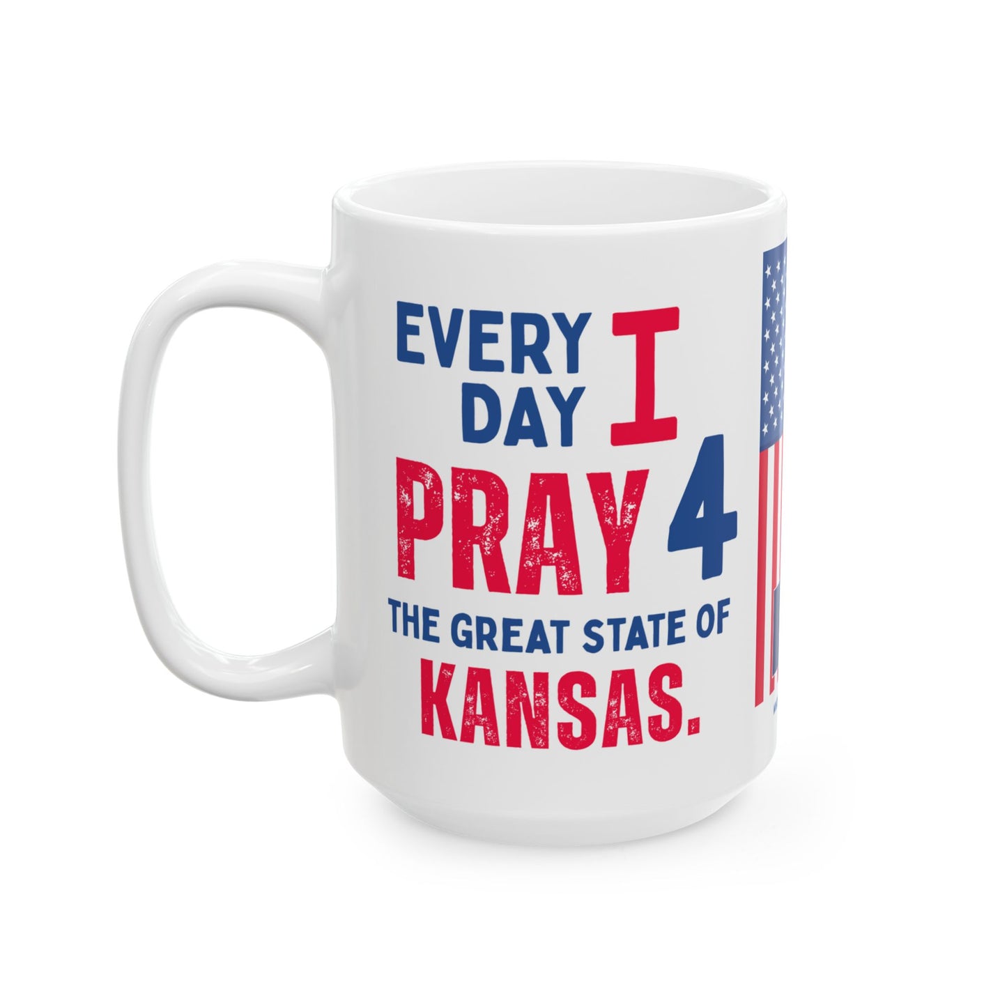 Kansas - I Pray For - Mug - 15 oz