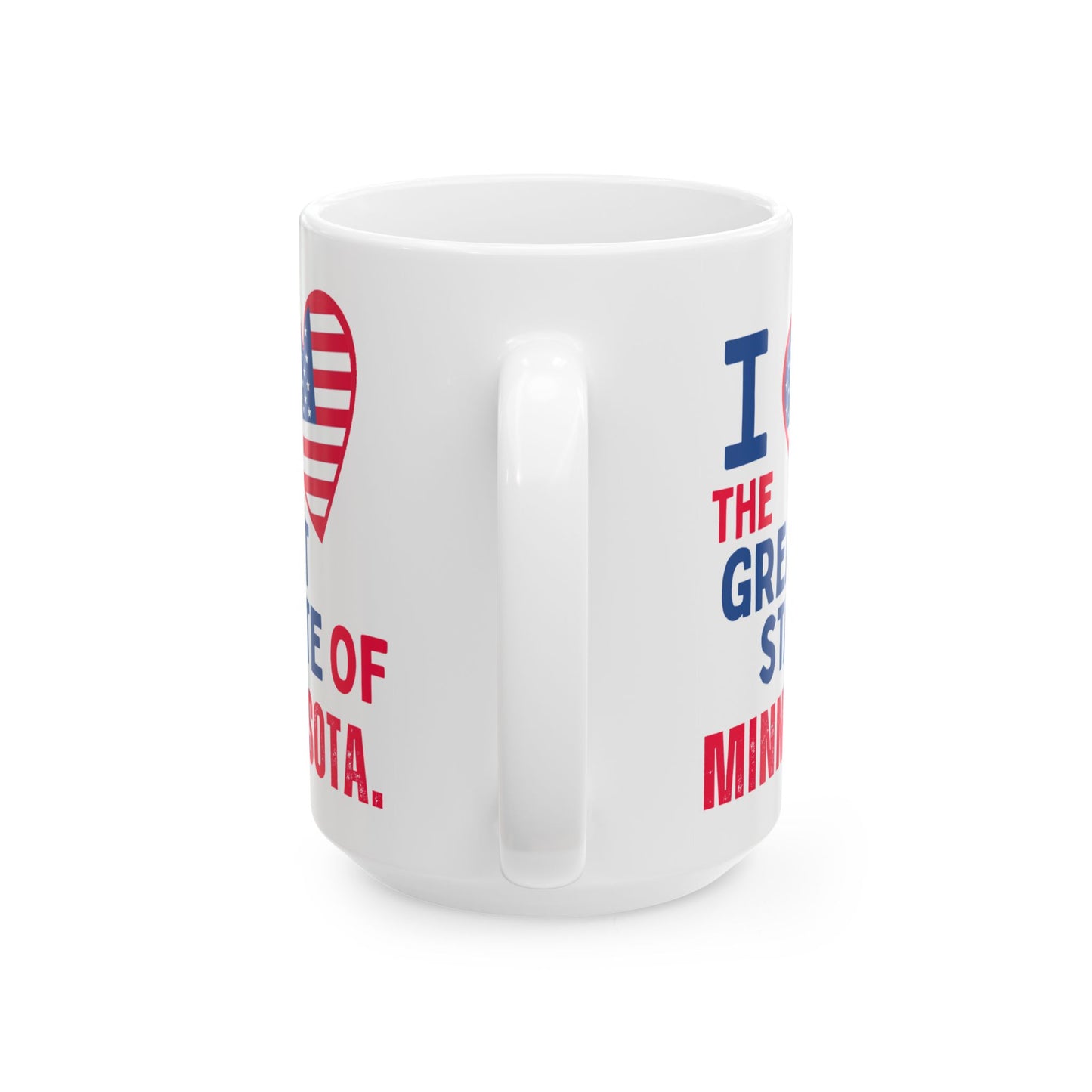 Minnesota - I Love - Mug - 15 oz