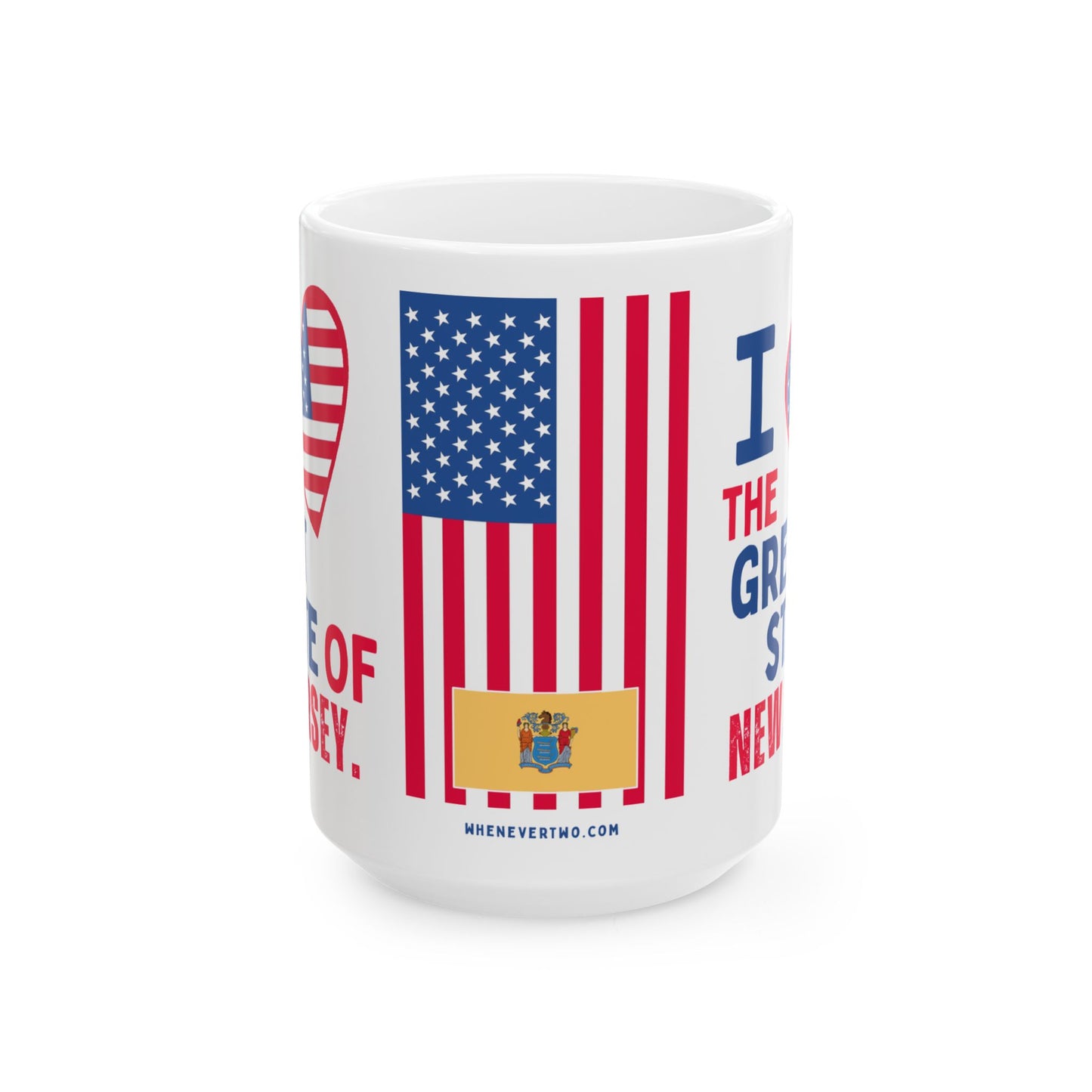 New Jersey - I Love - Mug - 15 oz