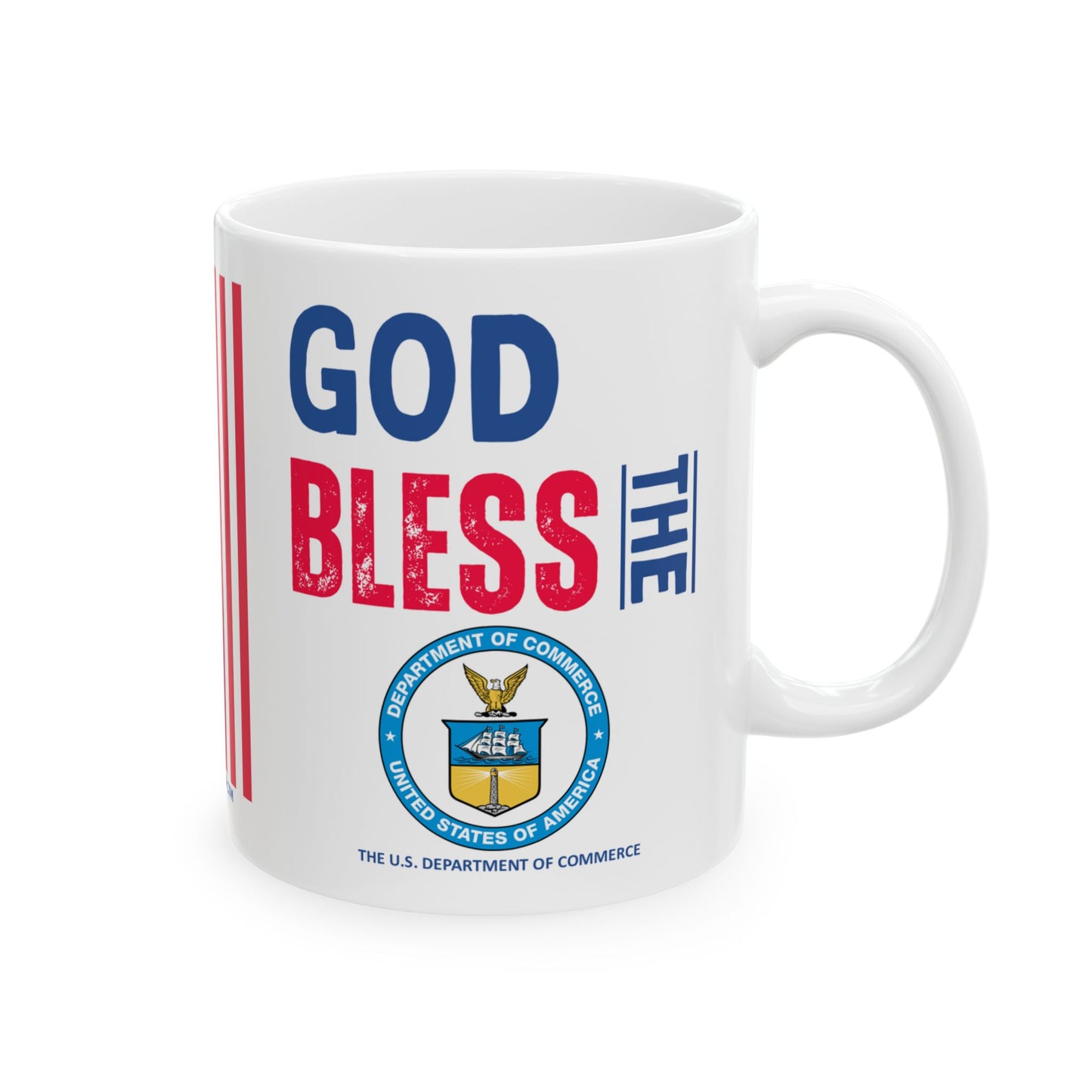 Commerce - Cabinet - God Bless - Mug - 11 oz
