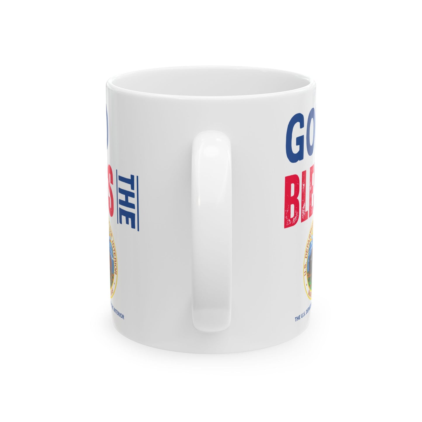 Interior - Cabinet - God Bless - Mug - 11 oz
