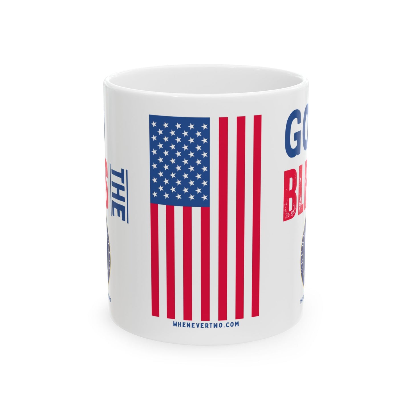 State - Cabinet - God Bless - Mug - 11 oz