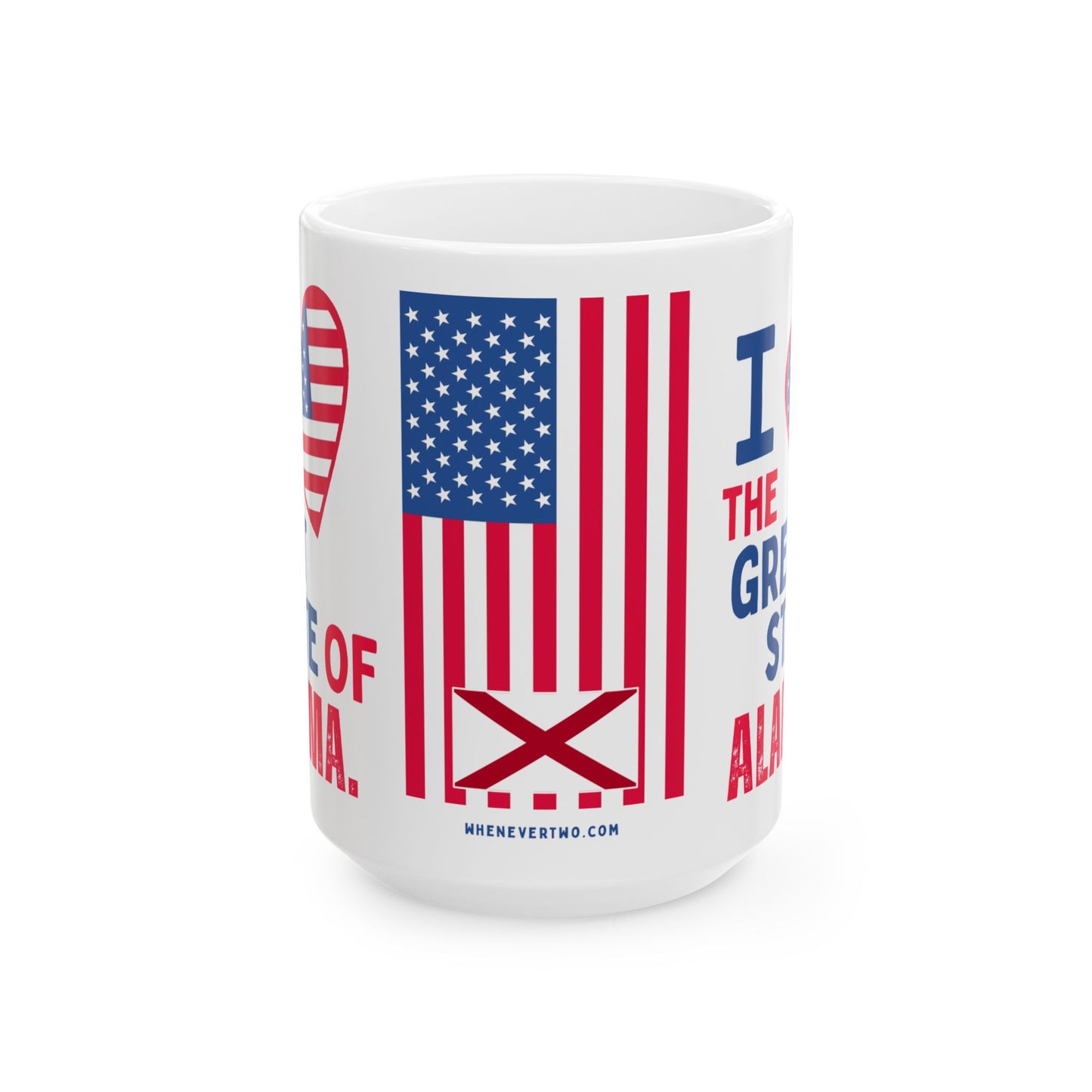 Alabama - I Love - Mug - 15 oz