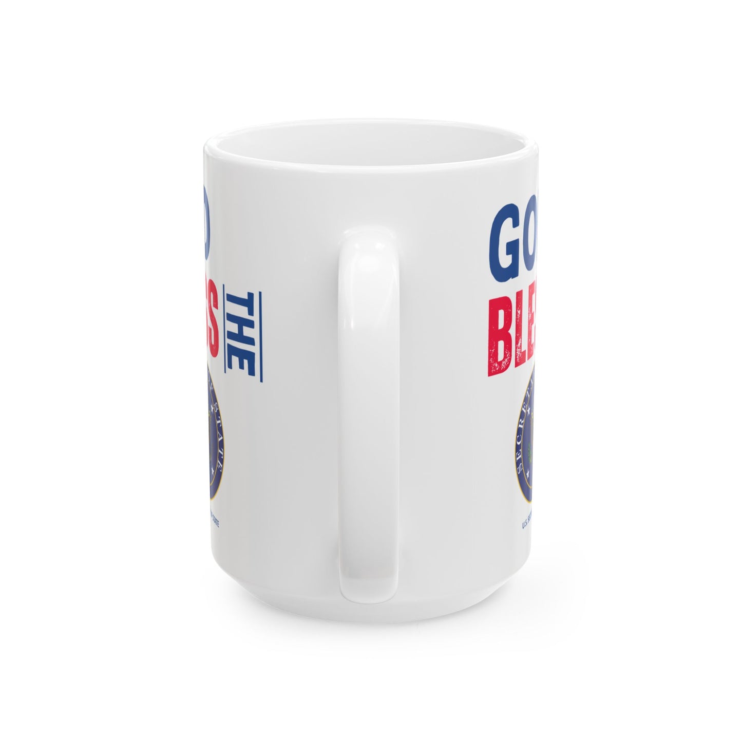 State - Cabinet - God Bless - Mug - 15 oz