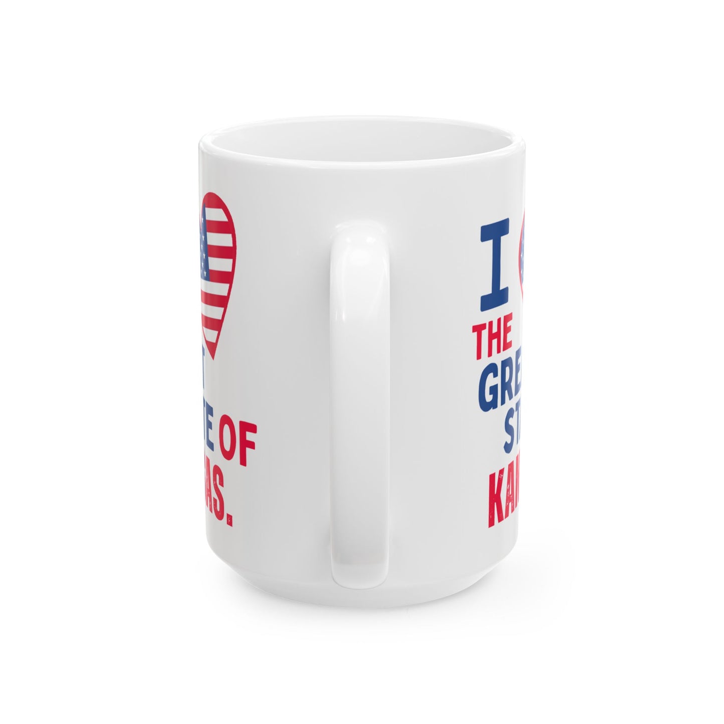Kansas - I Love - Mug - 15 oz