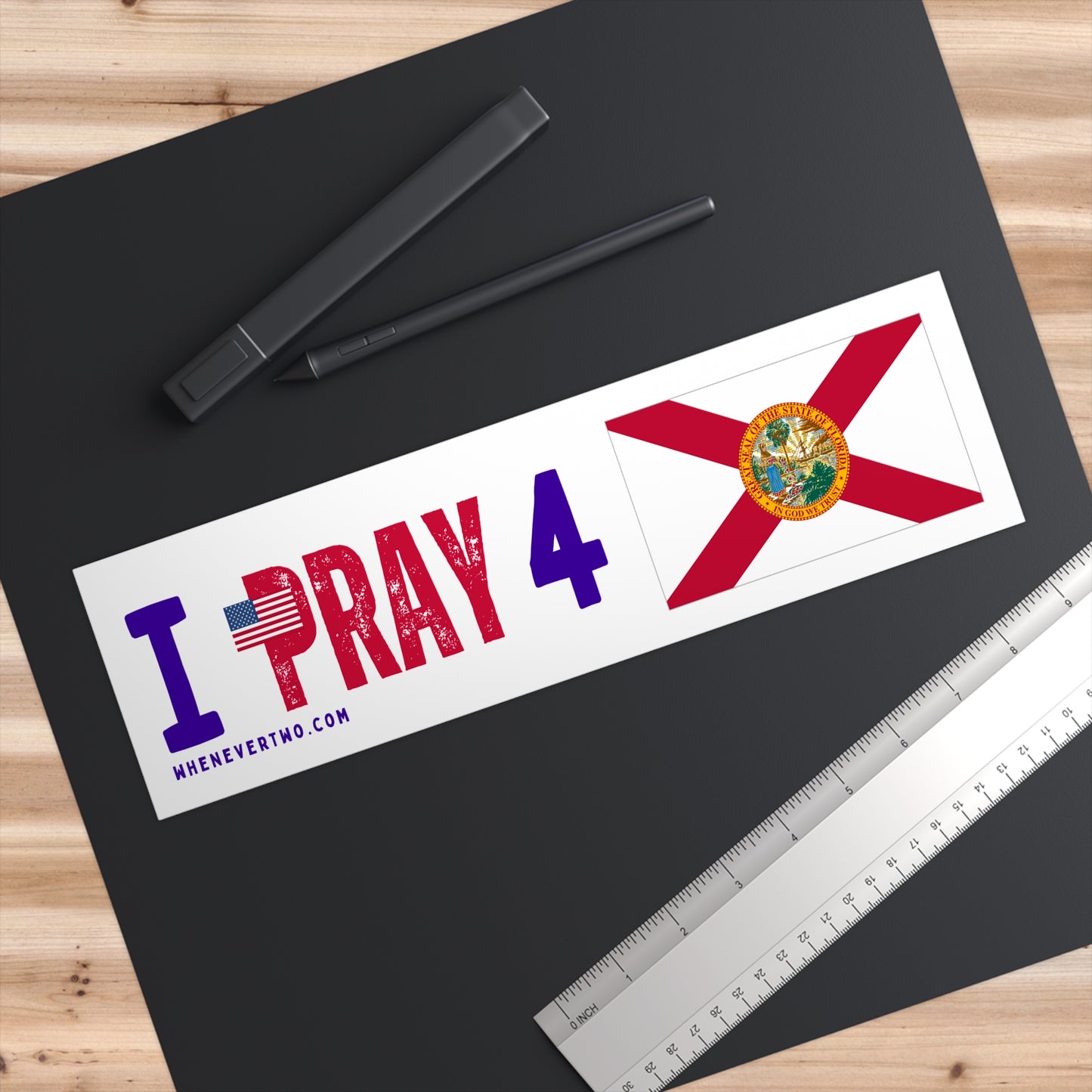 Florida - I Pray - Bumper Sticker - Regular